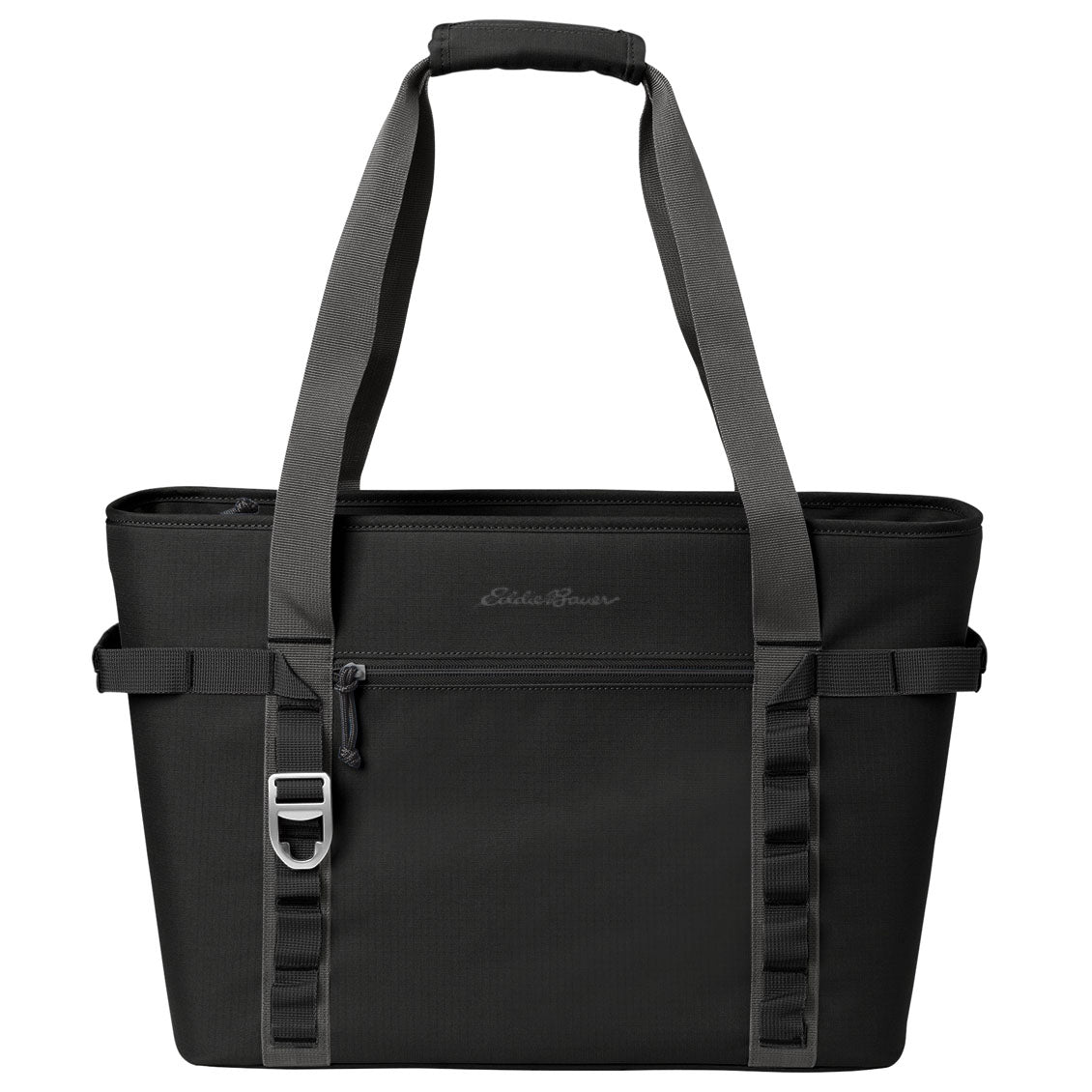 Eddie Bauer® Max Cool Tote Cooler EB801 (Black/ Grey Steel)