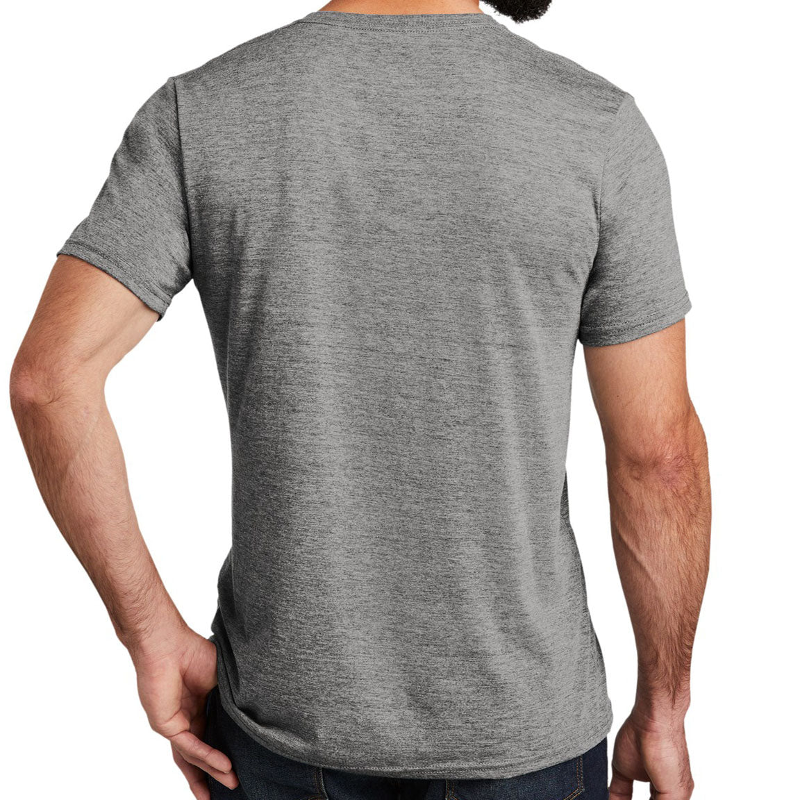 Allmade ® Unisex Tri-Blend V-Neck Tee AL2014 (Aluminum Grey)