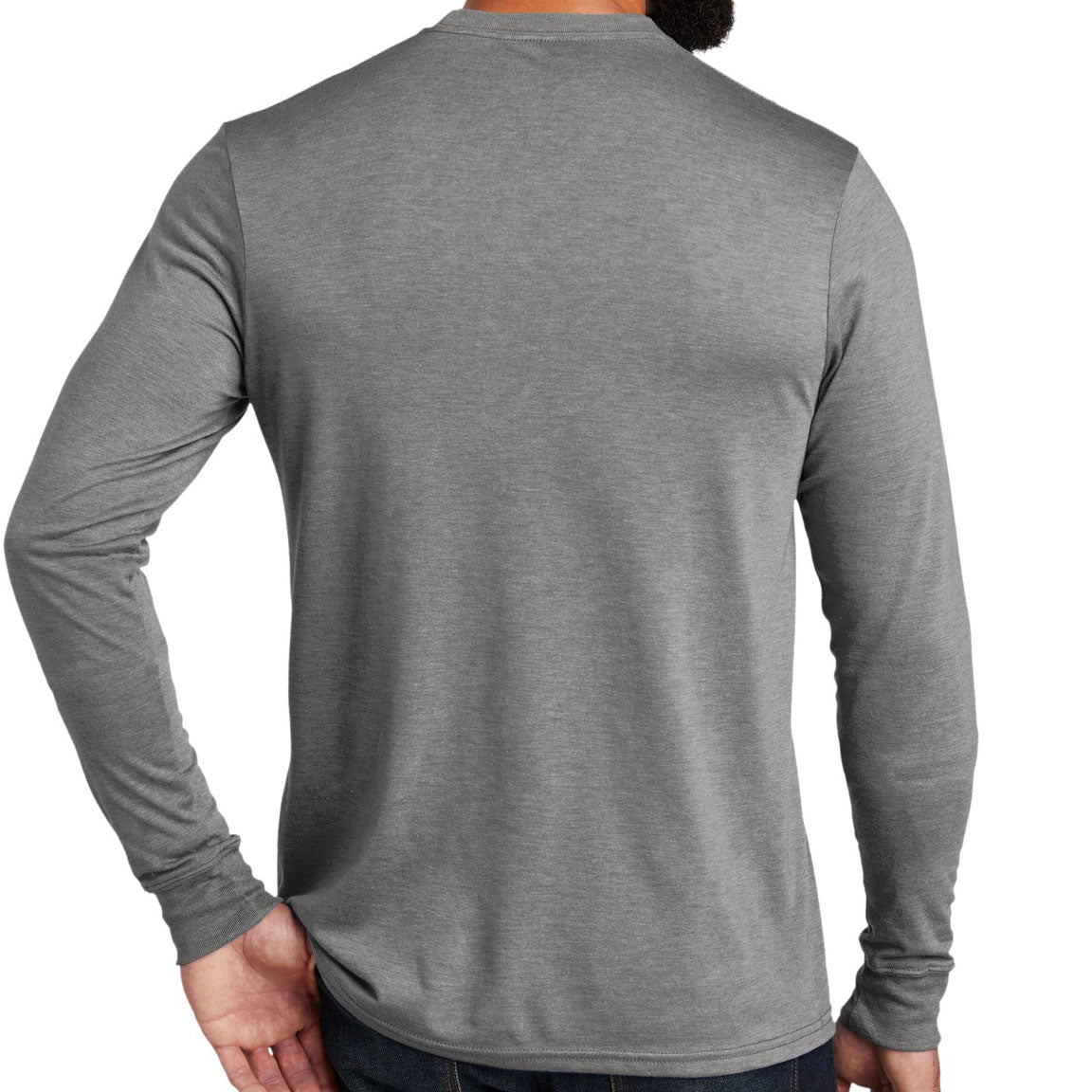 Allmade ® Unisex Tri-Blend Long Sleeve Tee AL6004 (Aluminum Grey)