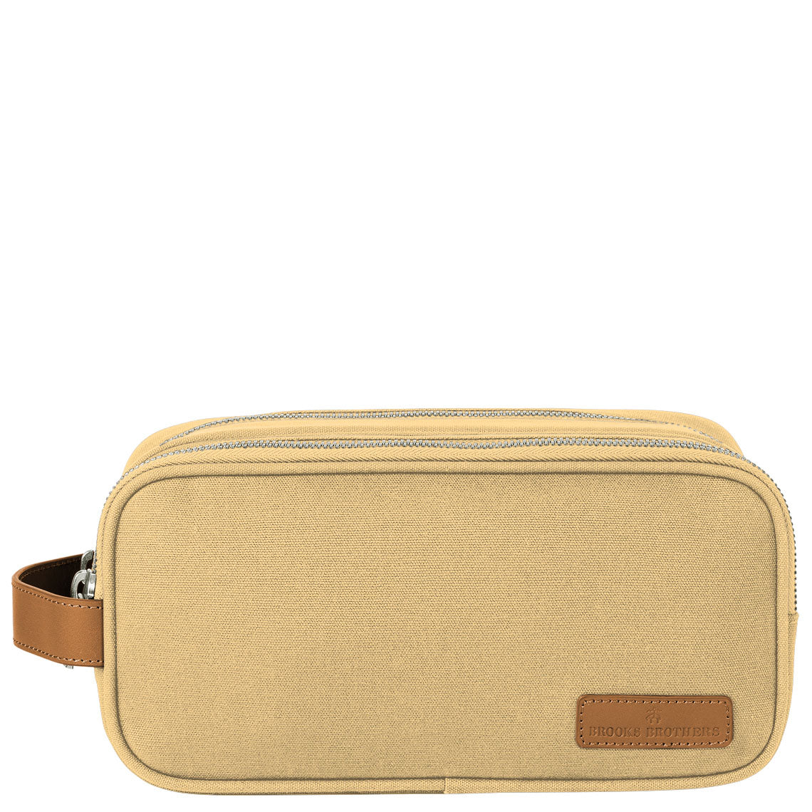 Brooks Brothers® Wells Dopp Kit BB18870 (Ledger Khaki)