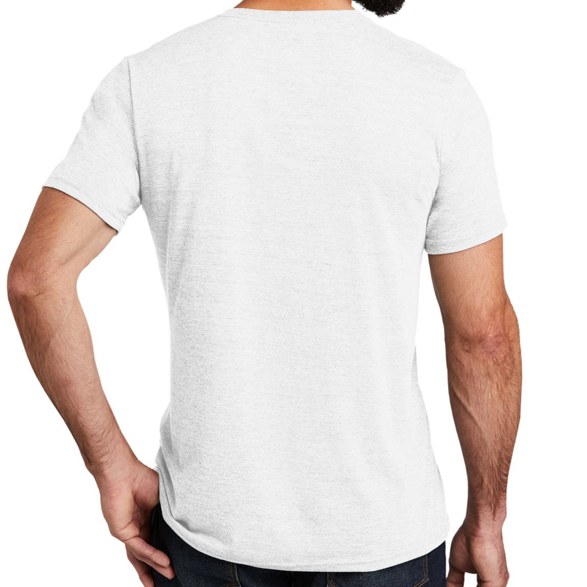 Allmade ® Unisex Tri-Blend V-Neck Tee AL2014 (Fairly White)