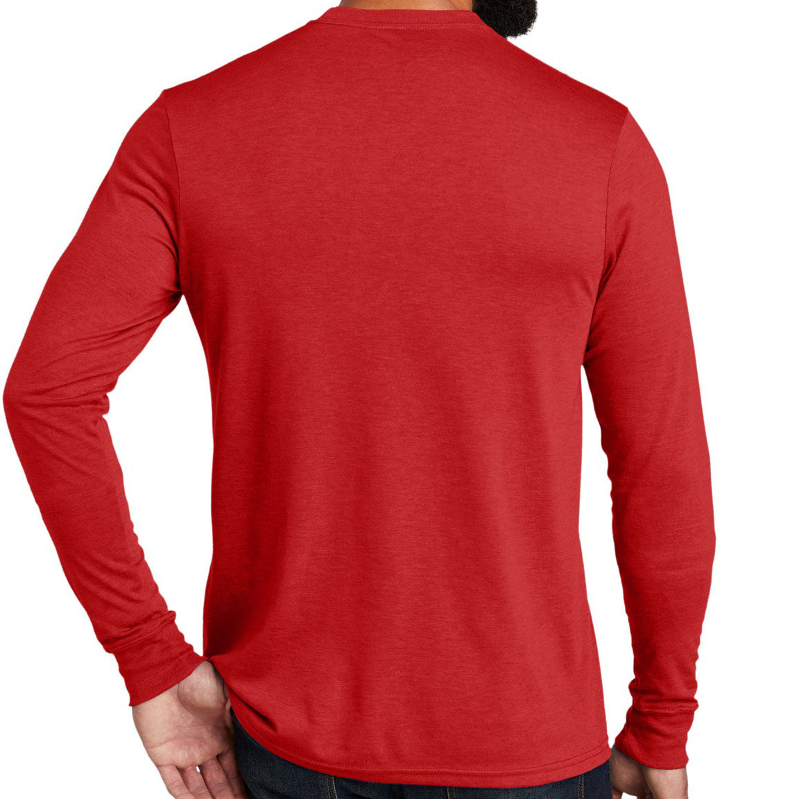 Allmade ® Unisex Tri-Blend Long Sleeve Tee AL6004 (Rise Up Red)
