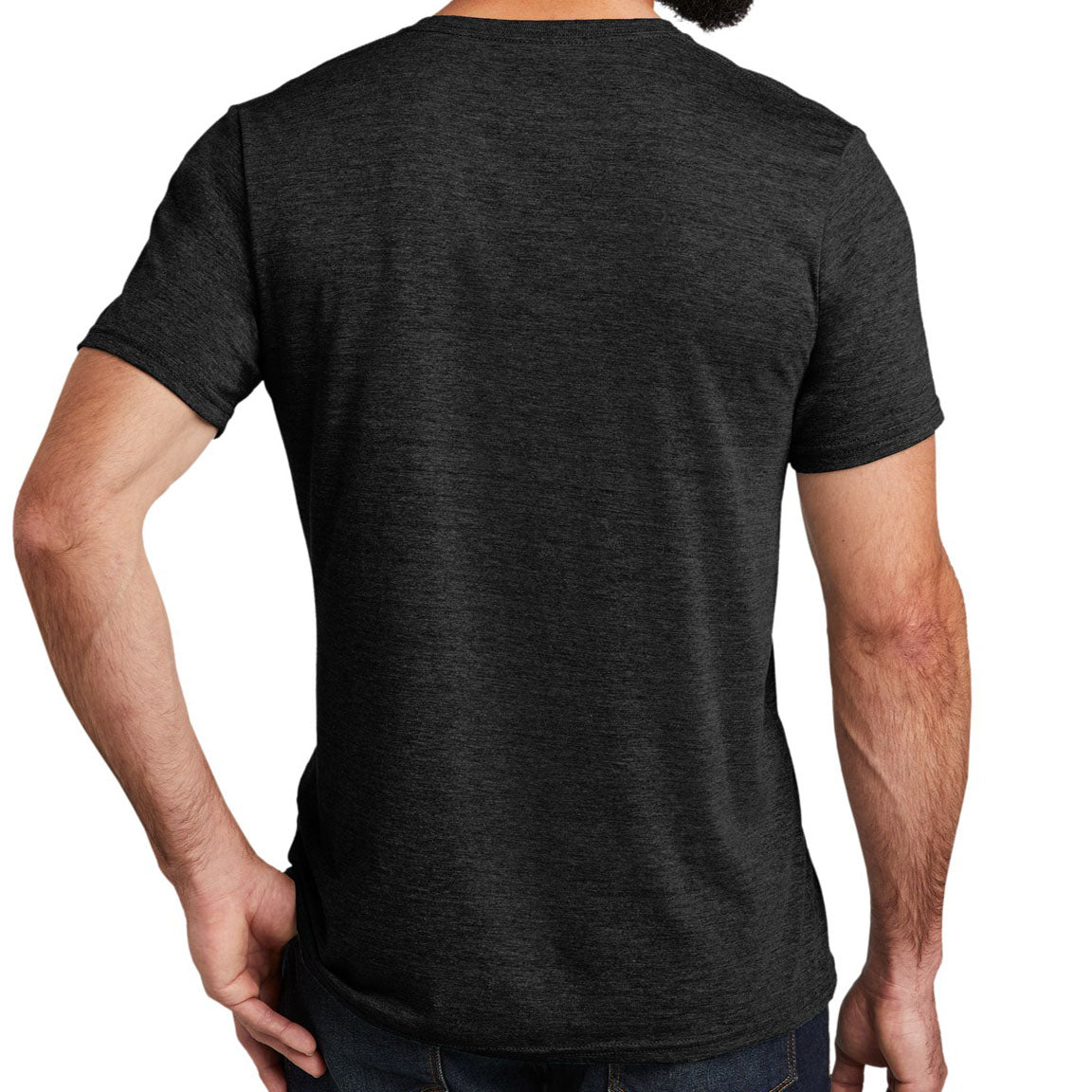 Allmade ® Unisex Tri-Blend V-Neck Tee AL2014 (Space Black)