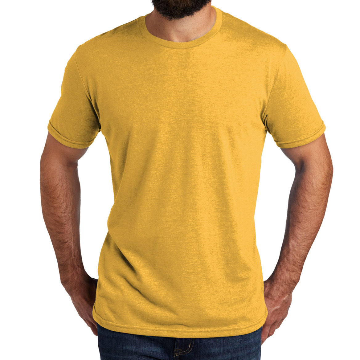 Allmade ® Unisex Tri-Blend Tee AL2004 (Suncatcher Gold)