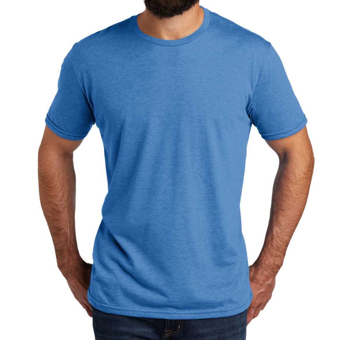 Allmade ® Unisex Tri-Blend Tee AL2004 (Azure Blue)