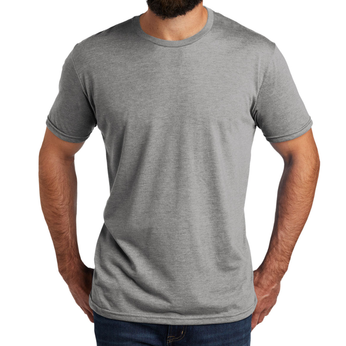 Allmade ® Unisex Tri-Blend Tee AL2004 (Aluminum Grey)