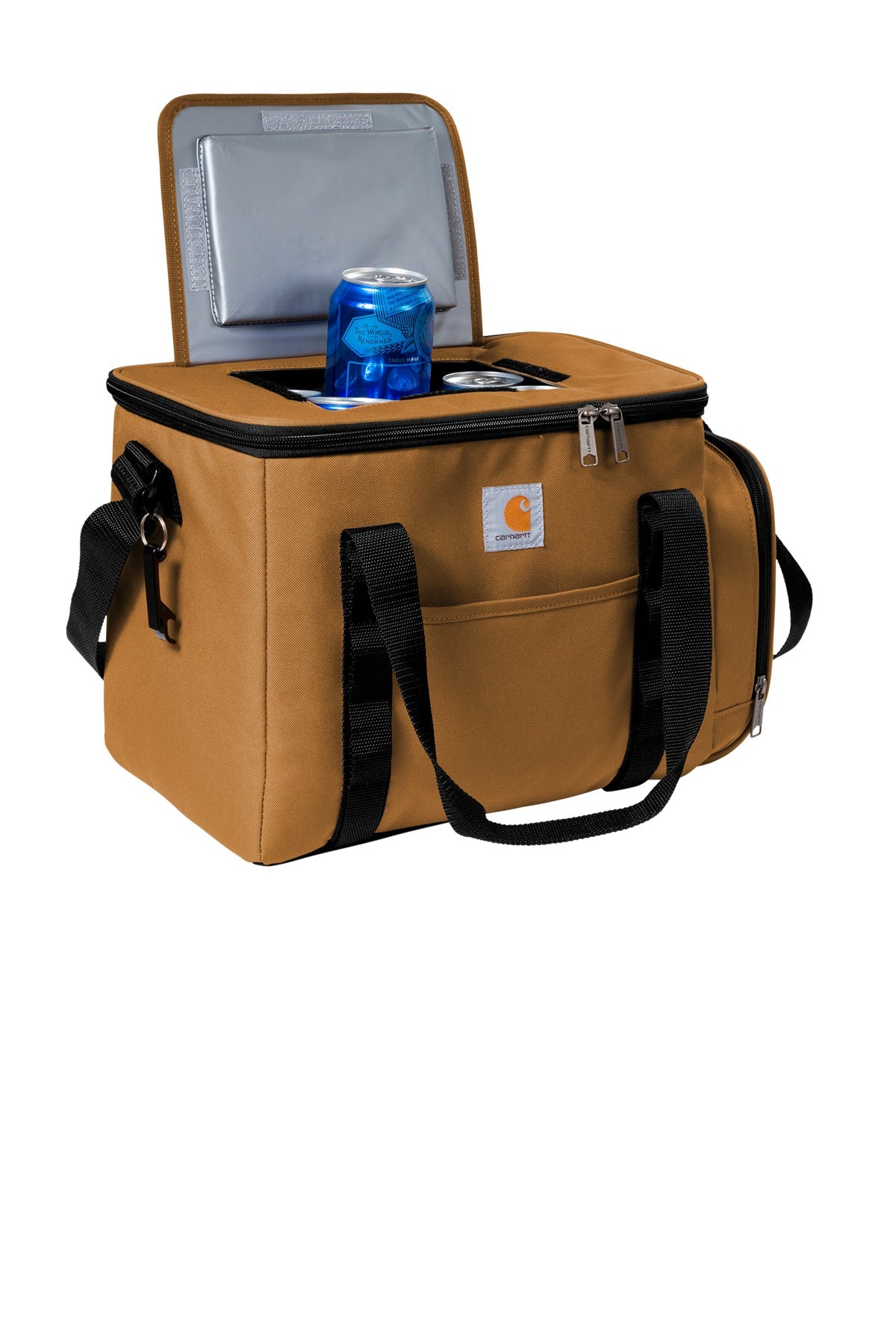 Carhartt® Duffel 36-Can Cooler with Mt. Nebo Patch