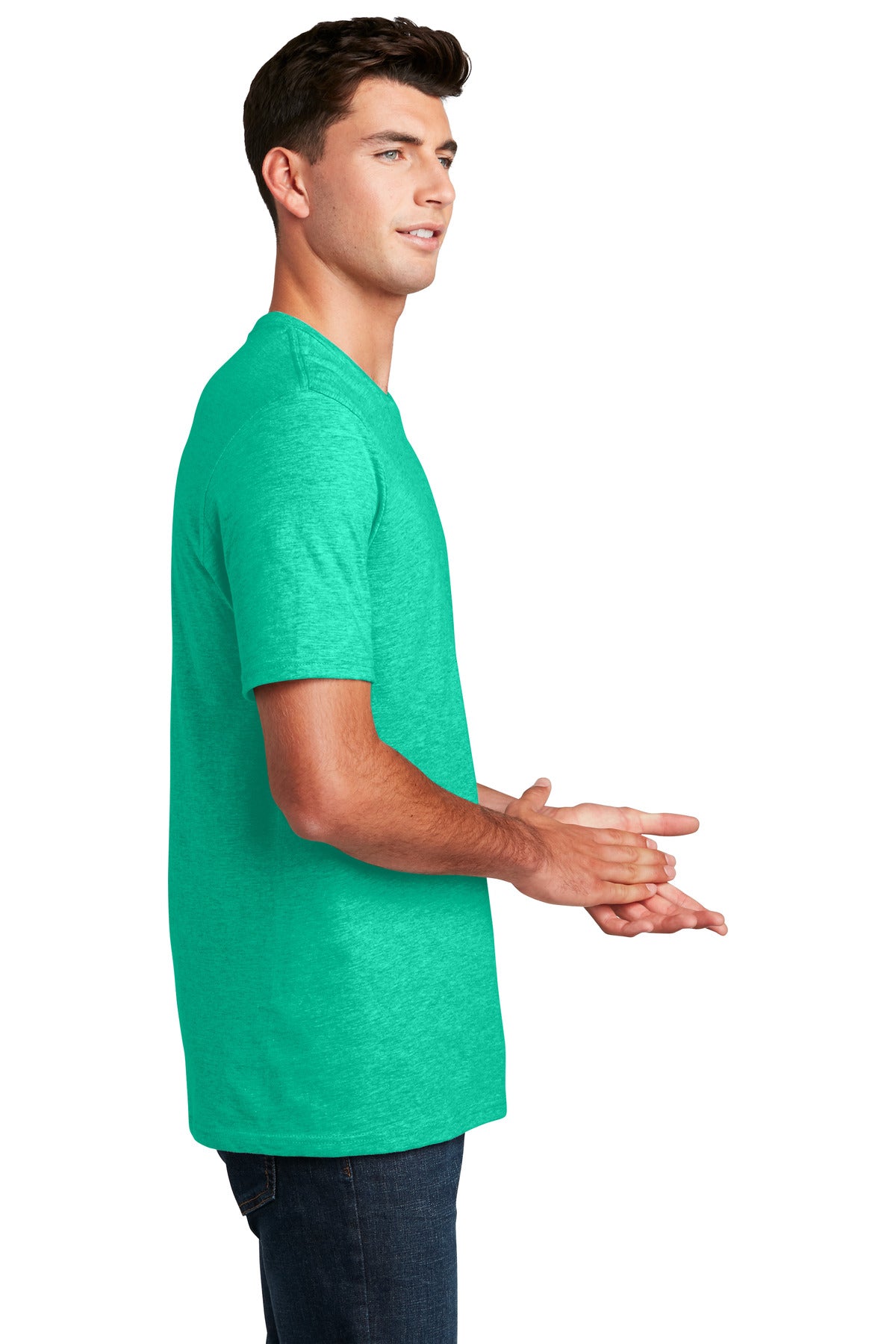 District Perfect Blend CVC Tee. DM108