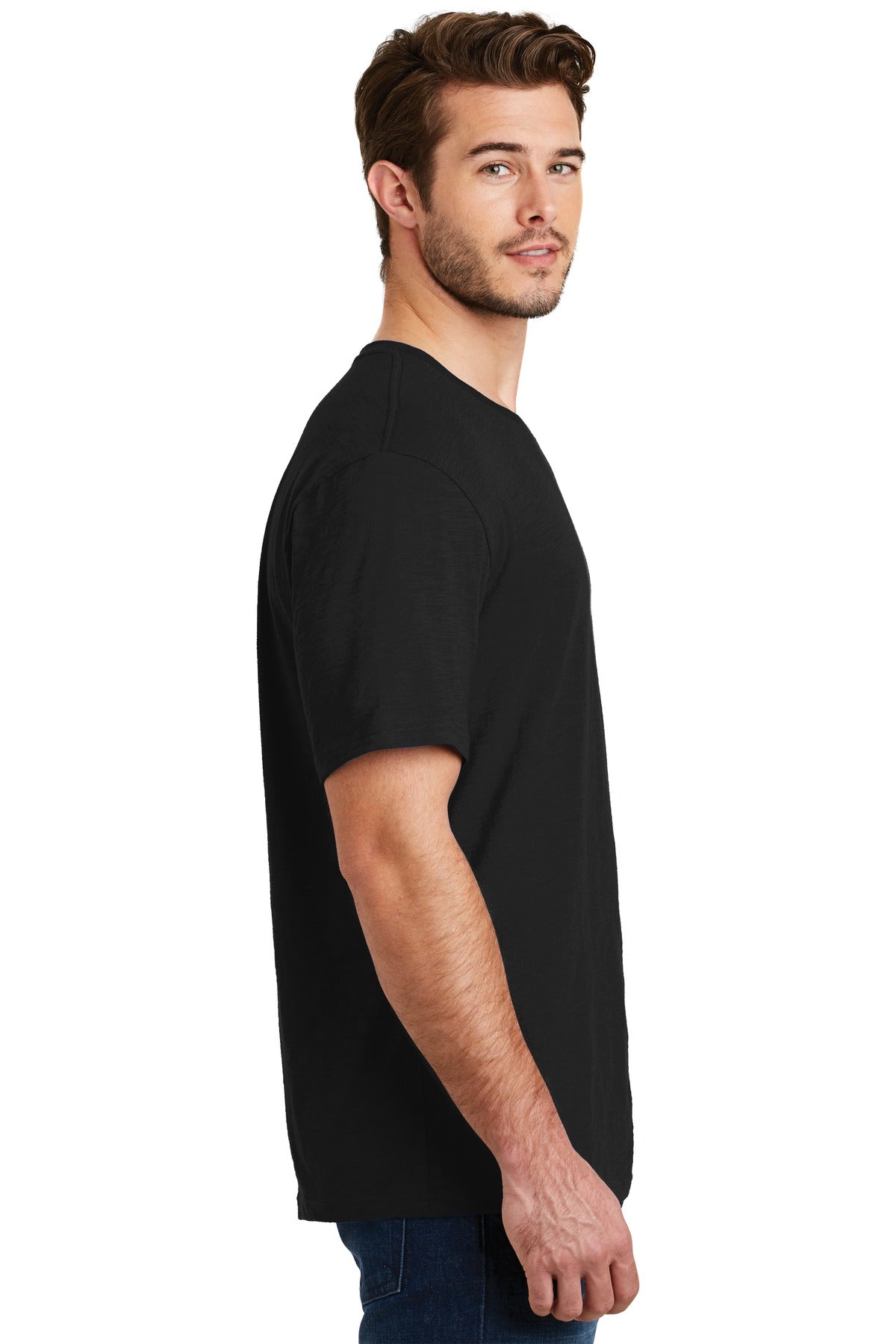 District Perfect Blend CVC Tee. DM108