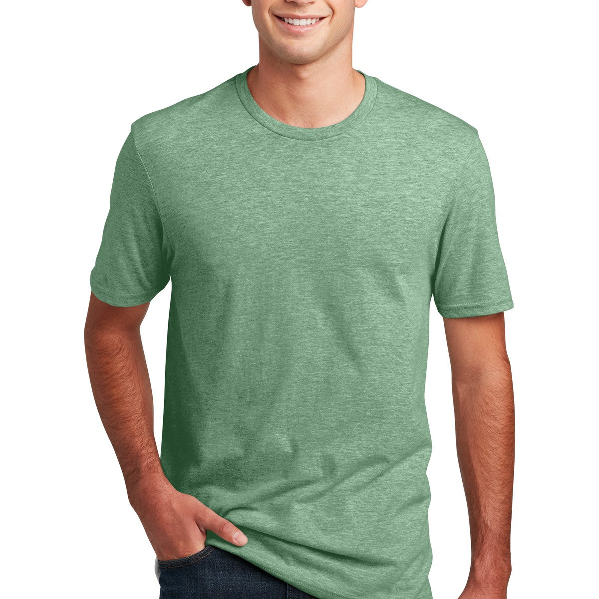 District Perfect Blend CVC Tee. DM108