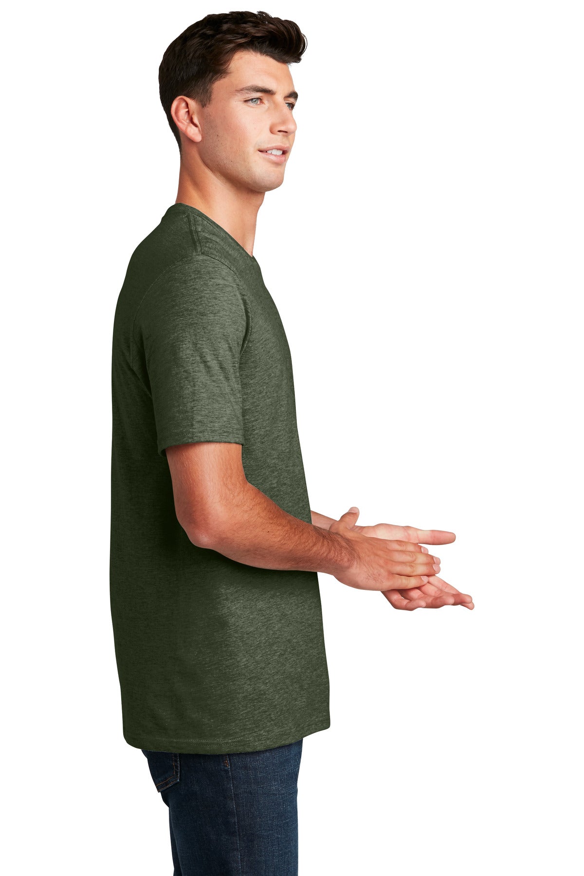 District Perfect Blend CVC Tee. DM108