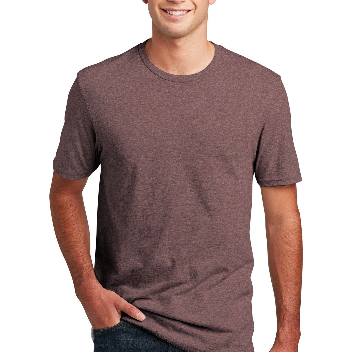 District Perfect Blend CVC Tee. DM108