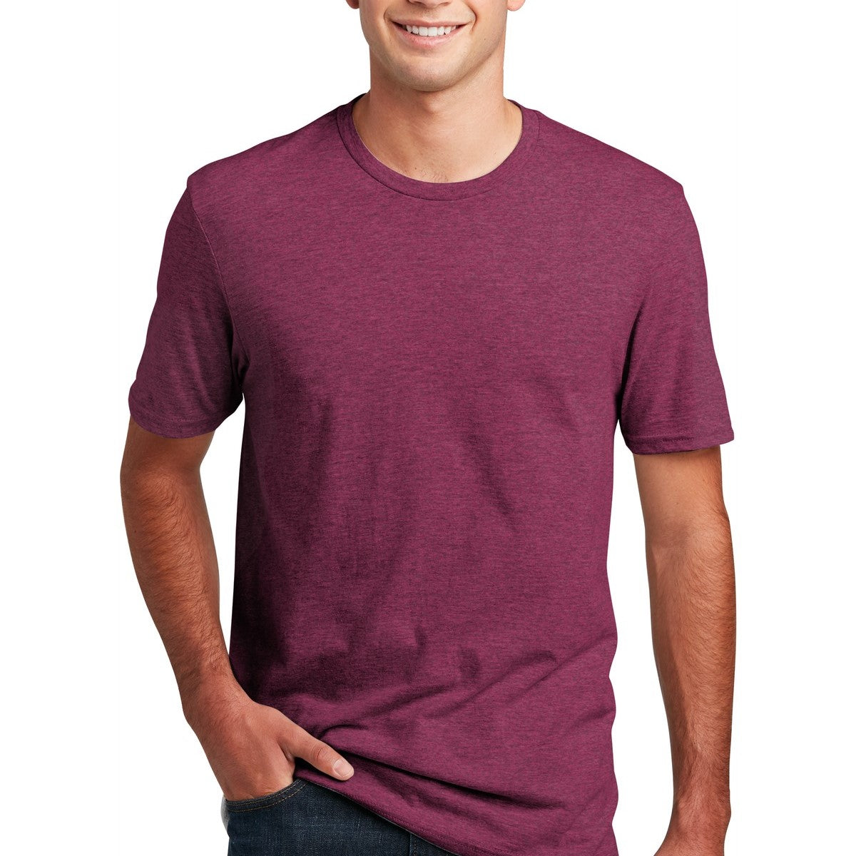 District Perfect Blend CVC Tee. DM108