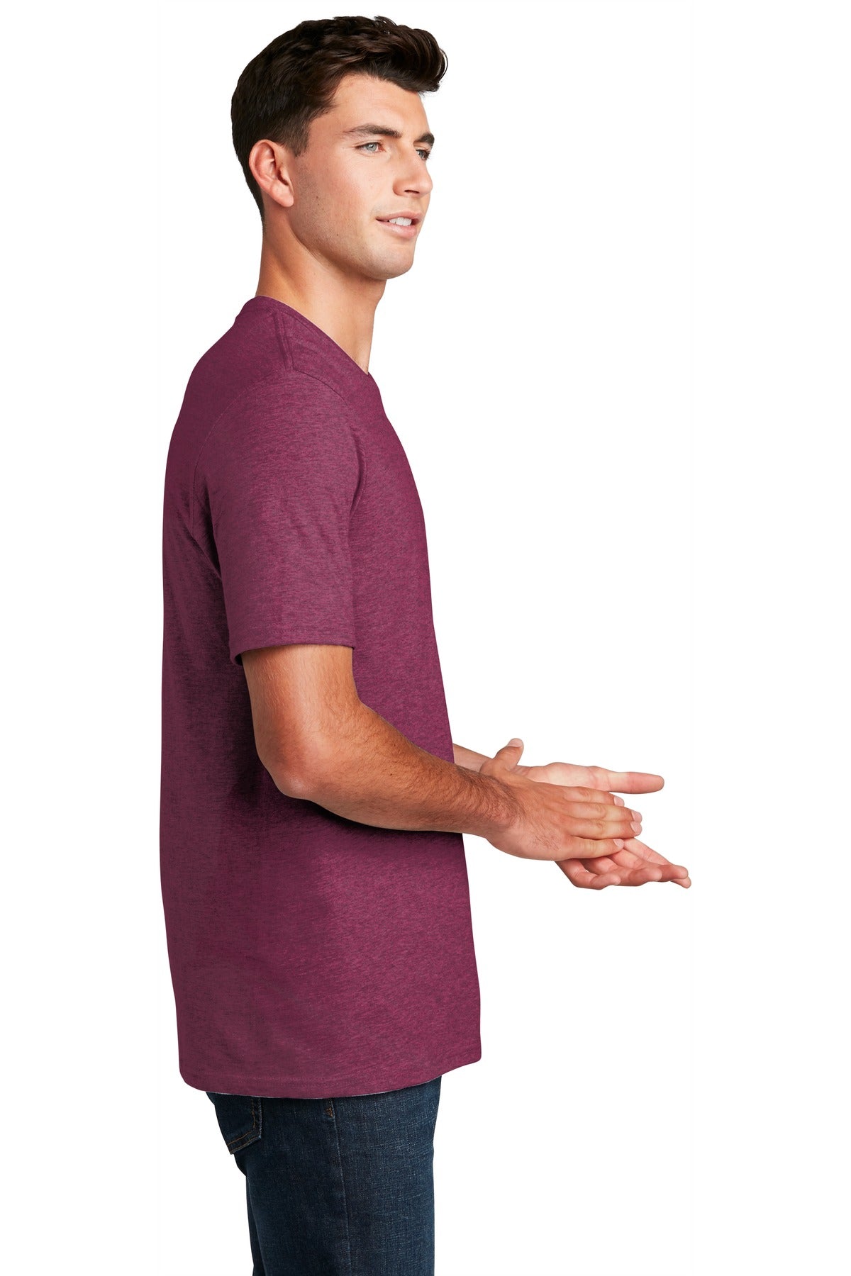 District Perfect Blend CVC Tee. DM108