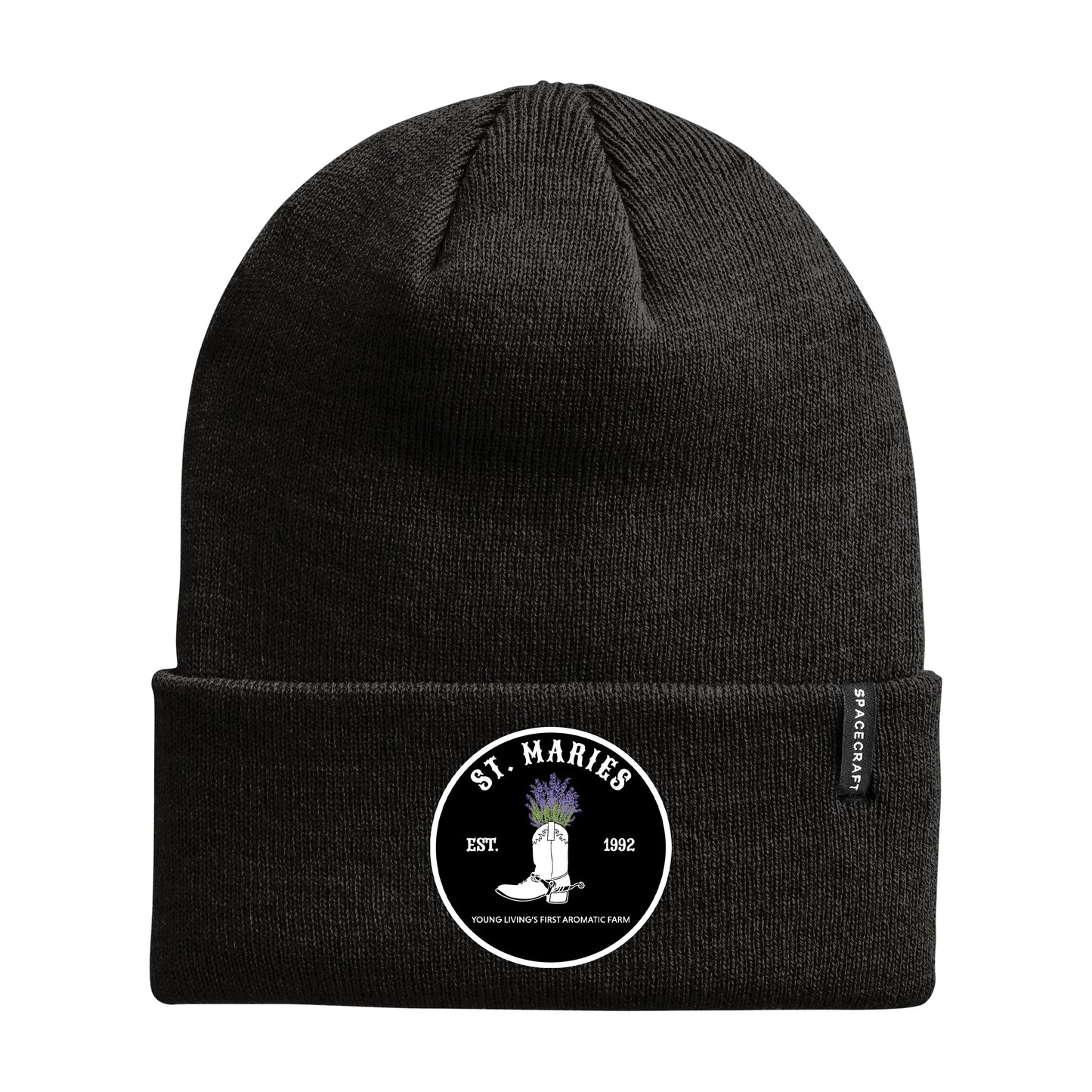St. Maries | Woven Patch Beanie