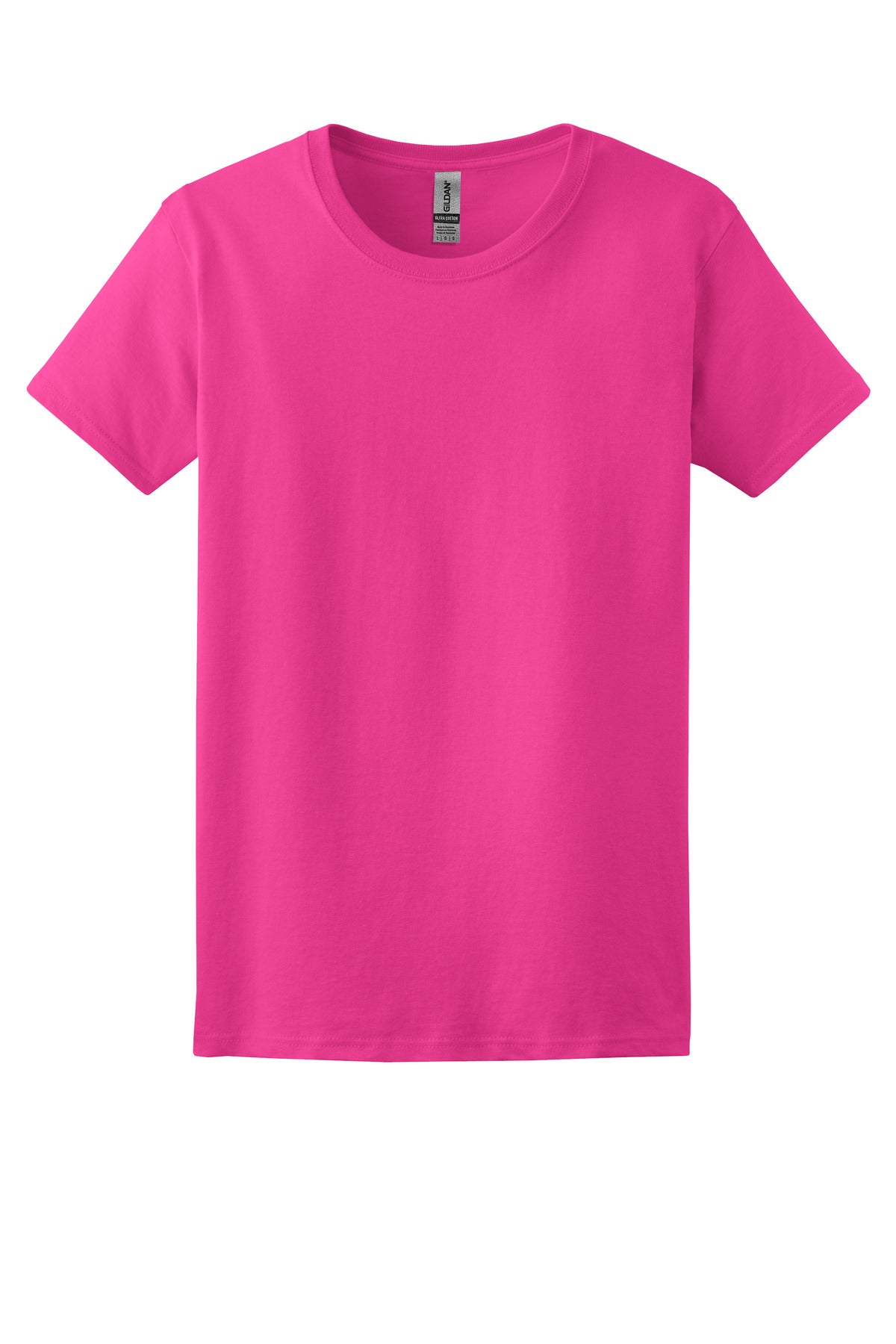 Gildan - Ladies Ultra Cotton 100% US Cotton T-Shirt. 2000L