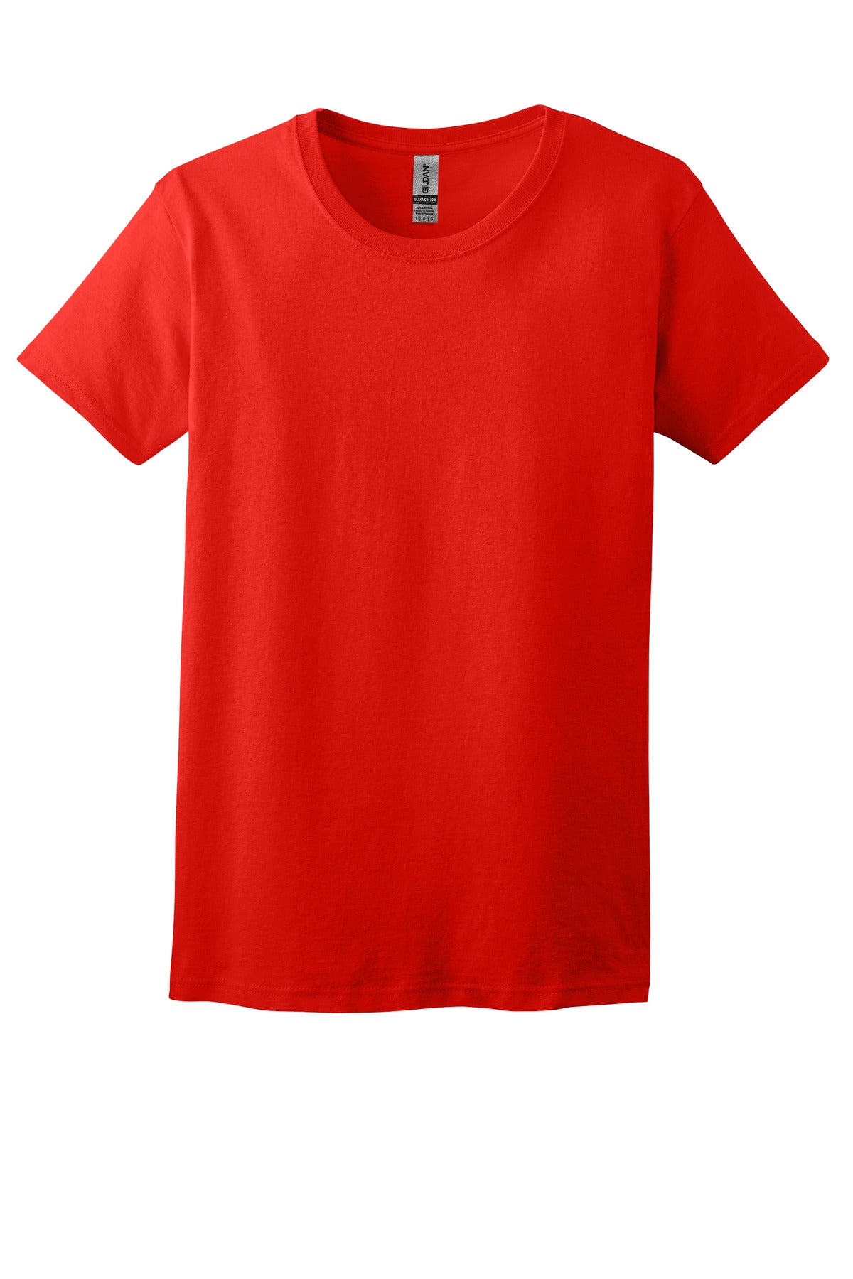 Gildan - Ladies Ultra Cotton 100% US Cotton T-Shirt. 2000L