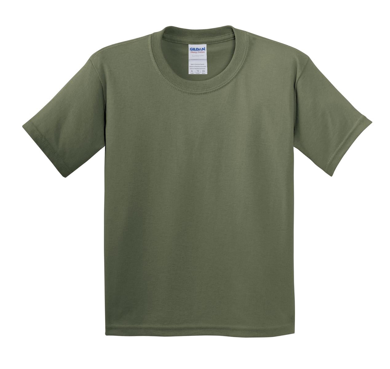 Gildan - Youth Heavy Cotton 100% Cotton T-Shirt. 5000B
