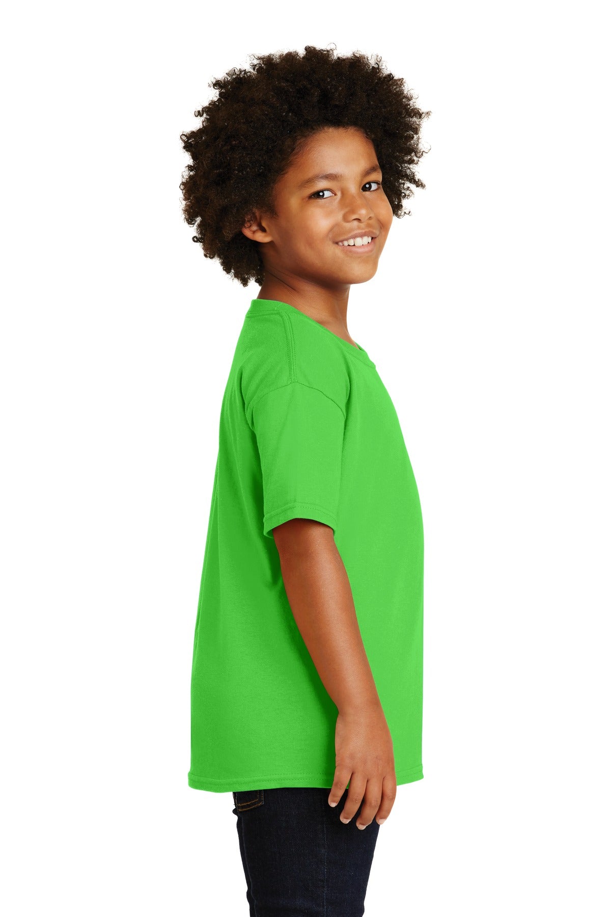 Gildan - Youth Heavy Cotton 100% Cotton T-Shirt. 5000B