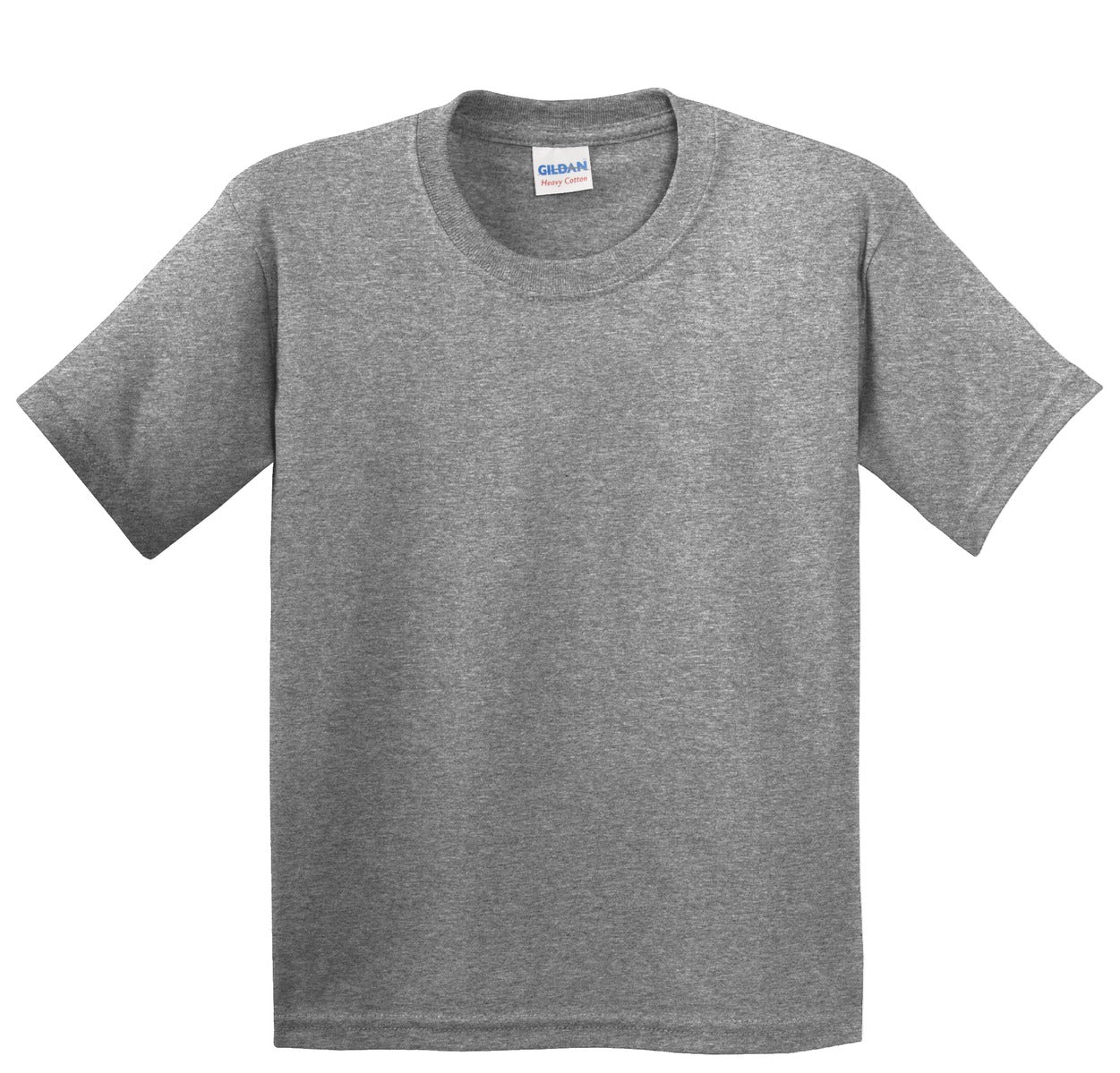 Gildan - Youth Heavy Cotton 100% Cotton T-Shirt. 5000B