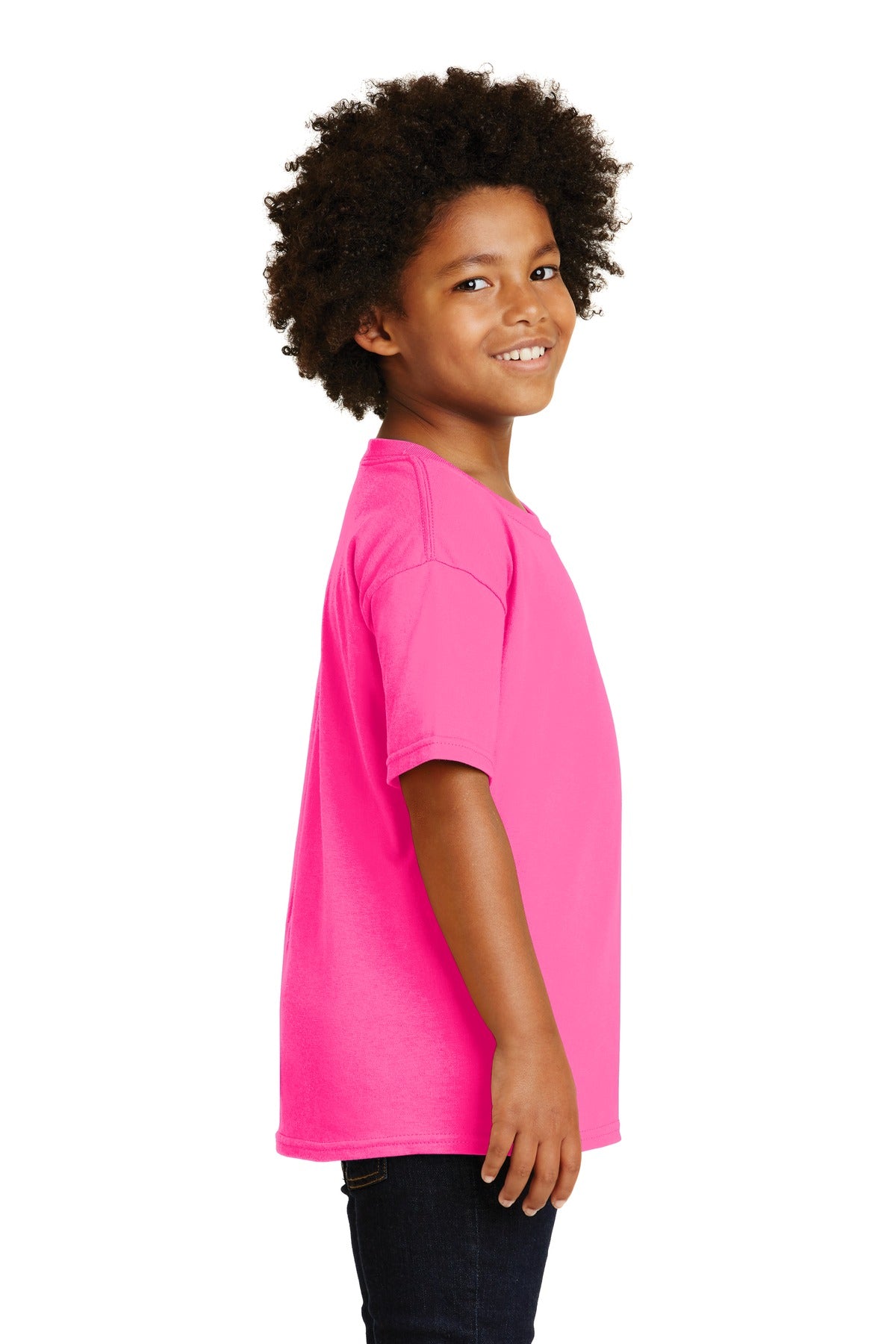 Gildan - Youth Heavy Cotton 100% Cotton T-Shirt. 5000B