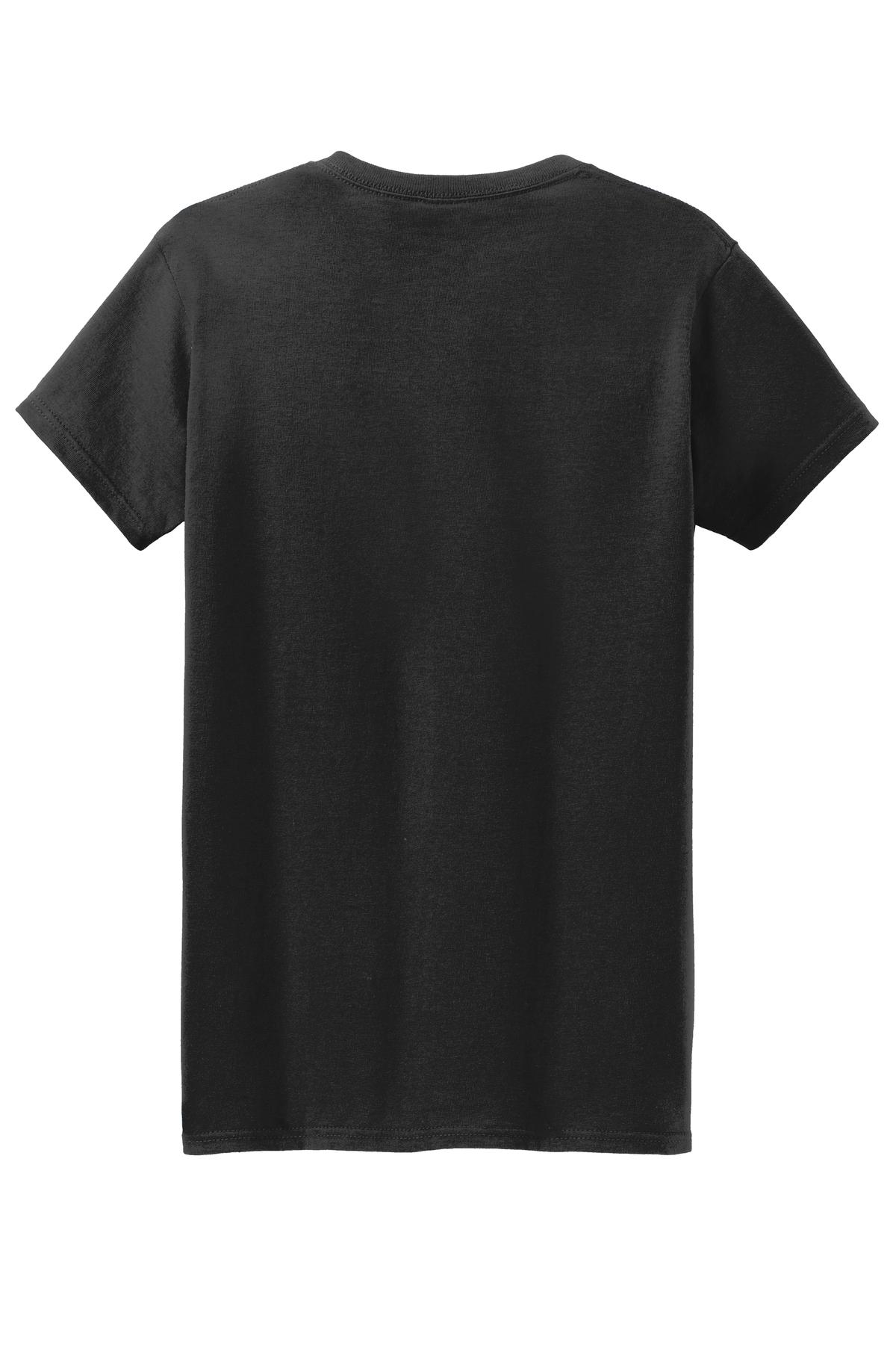 Gildan Ladies Heavy Cotton 100% Cotton T-Shirt. 5000L