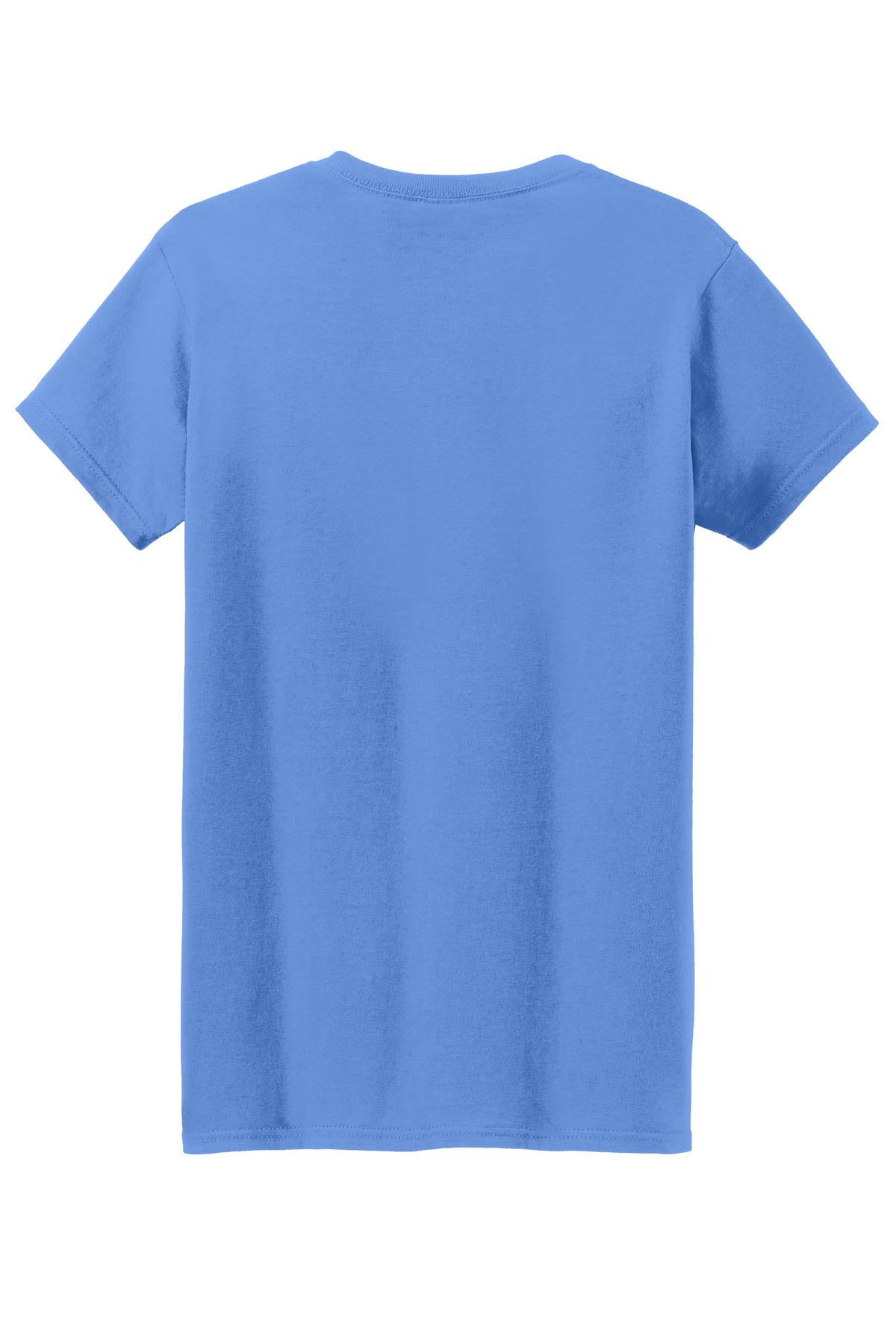 Gildan Ladies Heavy Cotton 100% Cotton T-Shirt. 5000L