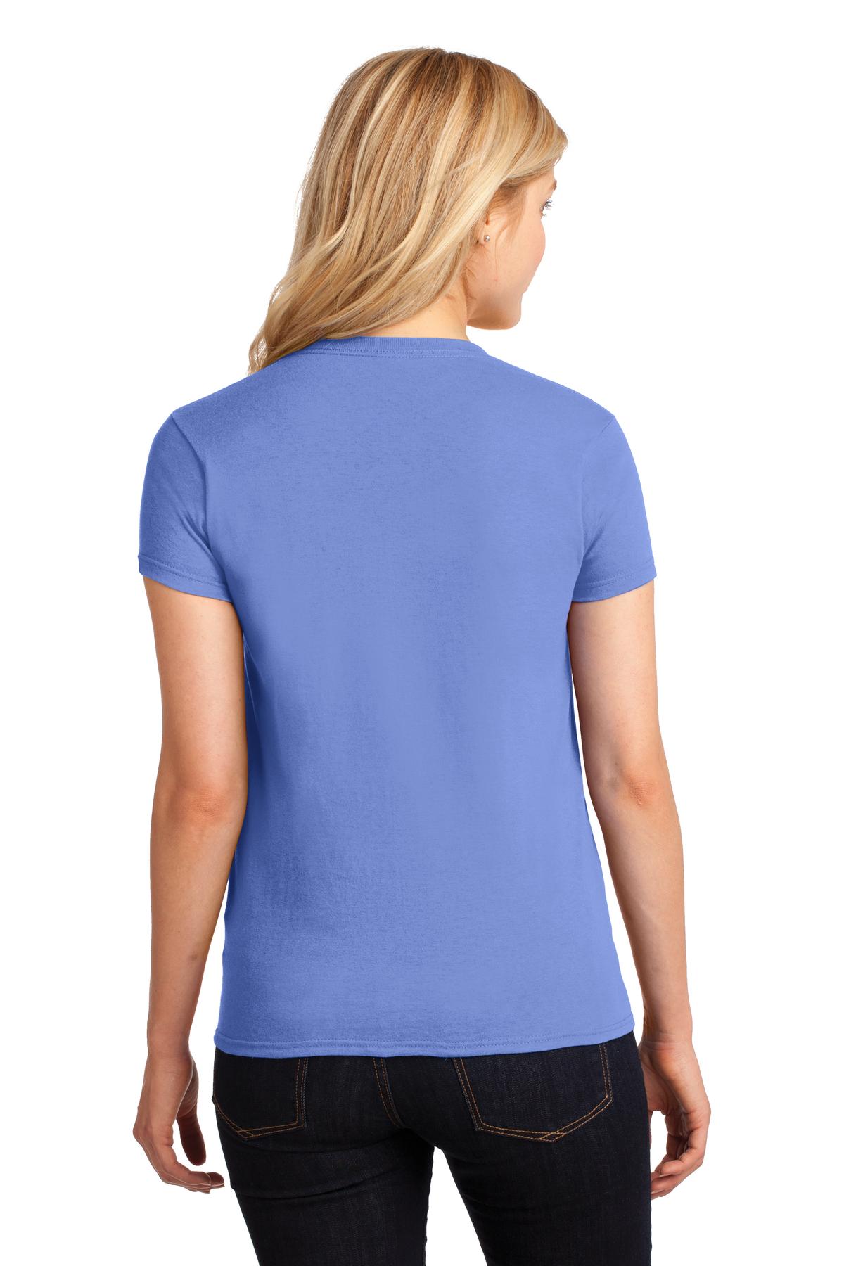 Gildan Ladies Heavy Cotton 100% Cotton T-Shirt. 5000L