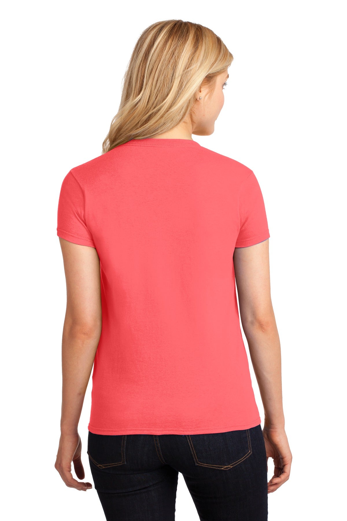 Gildan Ladies Heavy Cotton 100% Cotton T-Shirt. 5000L