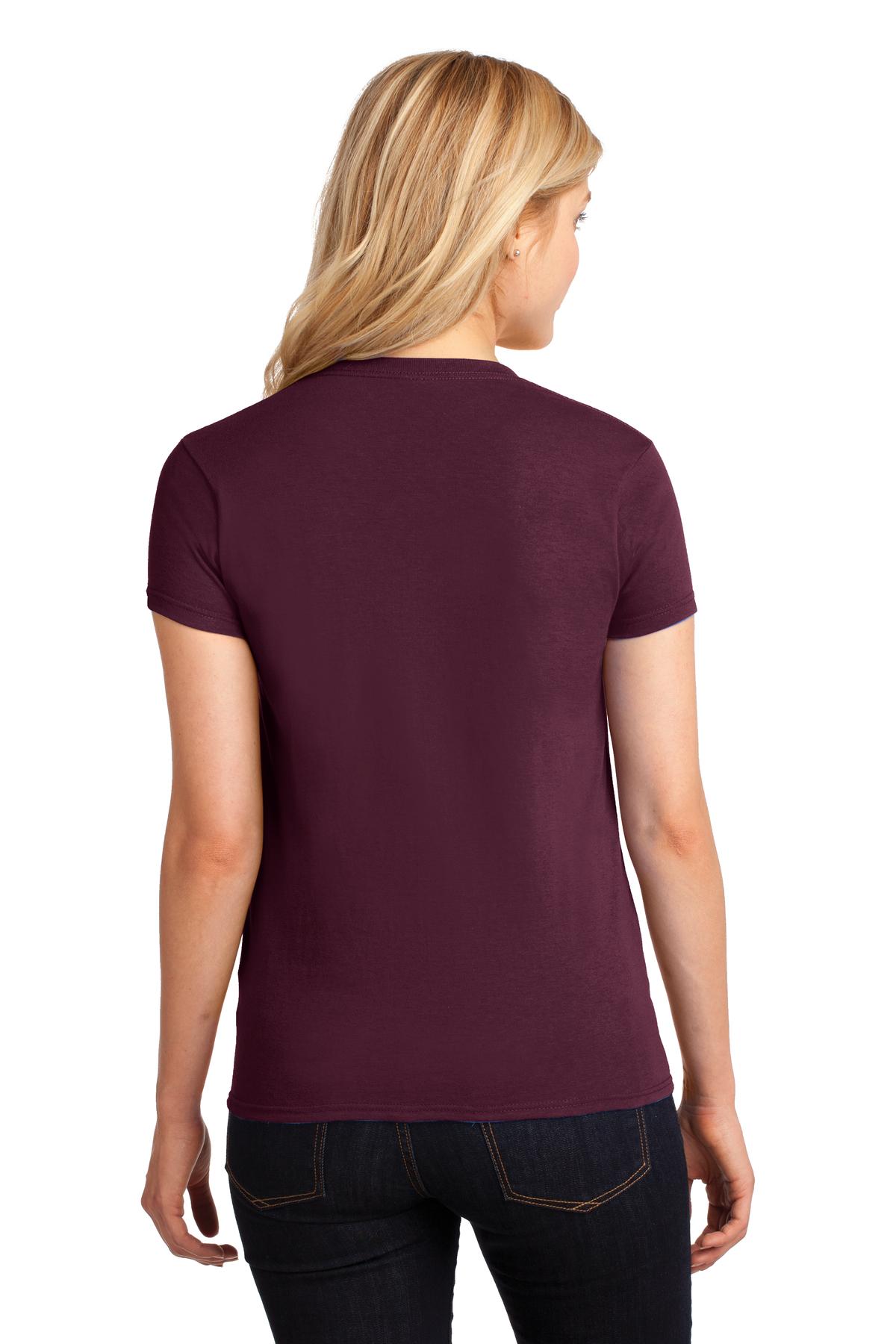 Gildan Ladies Heavy Cotton 100% Cotton T-Shirt. 5000L