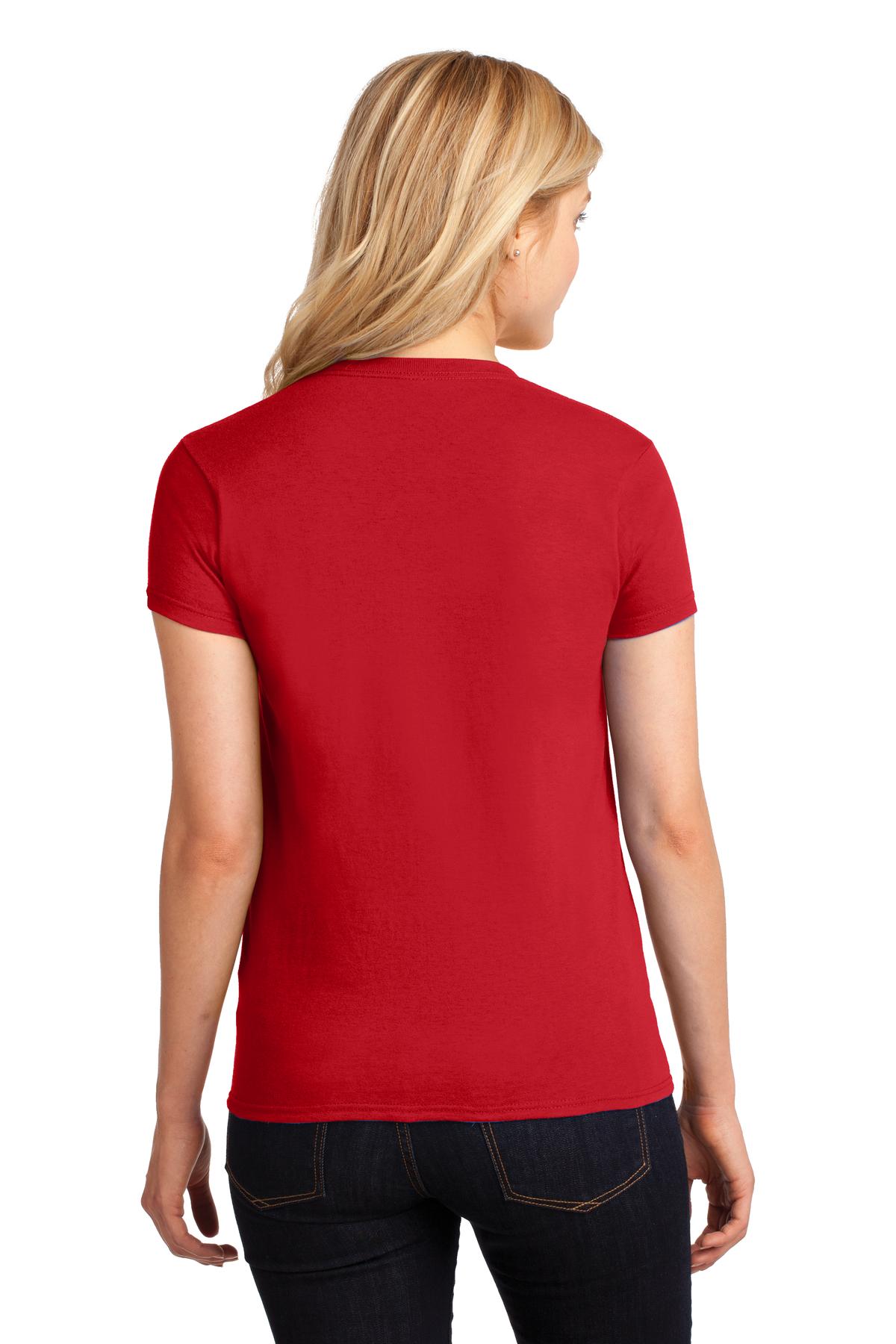 Gildan Ladies Heavy Cotton 100% Cotton T-Shirt. 5000L