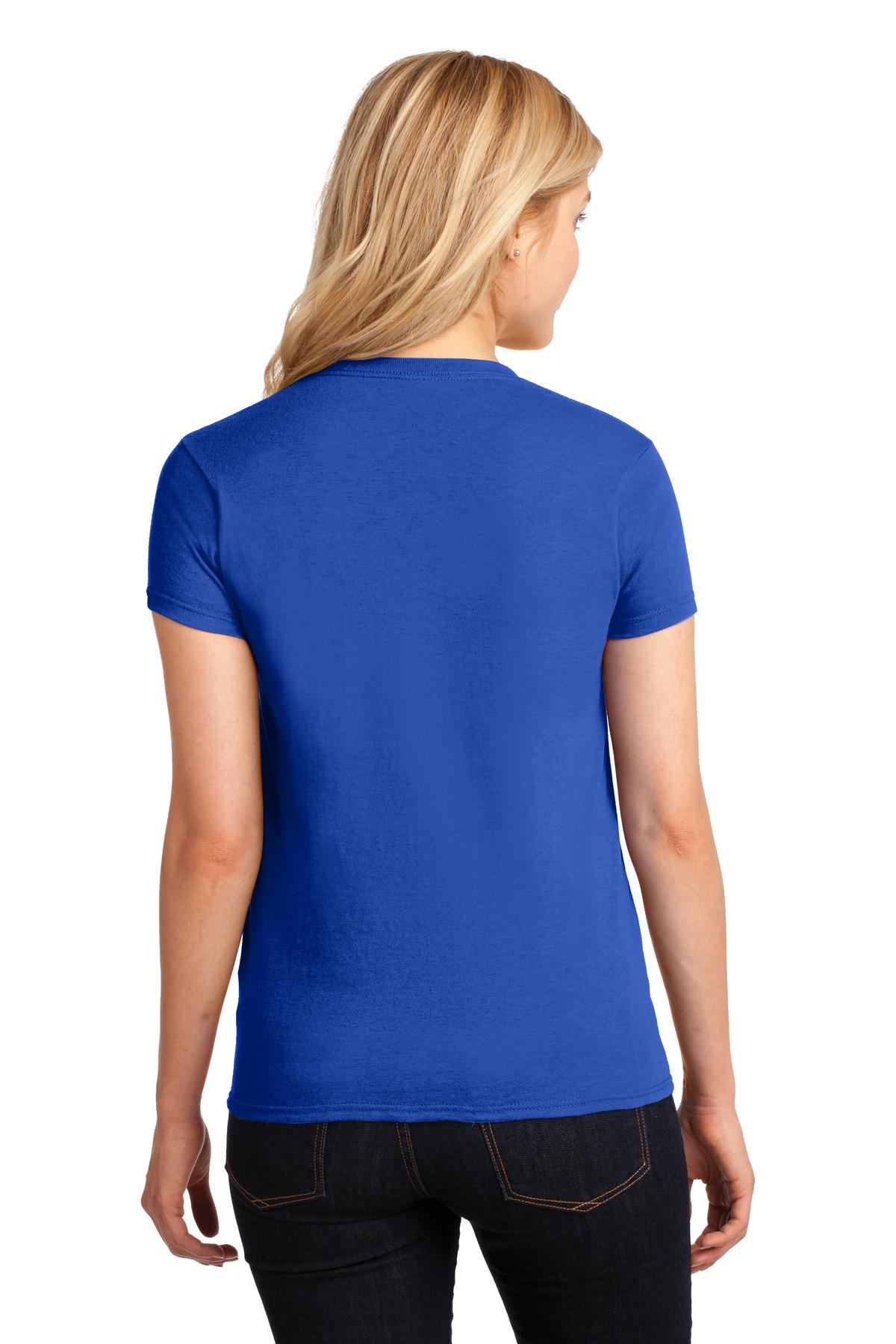 Gildan Ladies Heavy Cotton 100% Cotton T-Shirt. 5000L