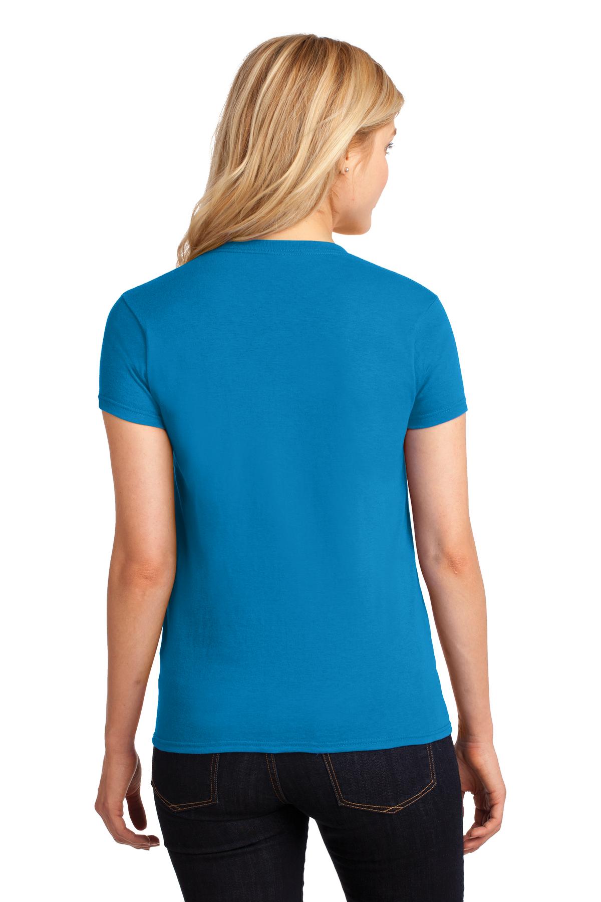 Gildan Ladies Heavy Cotton 100% Cotton T-Shirt. 5000L