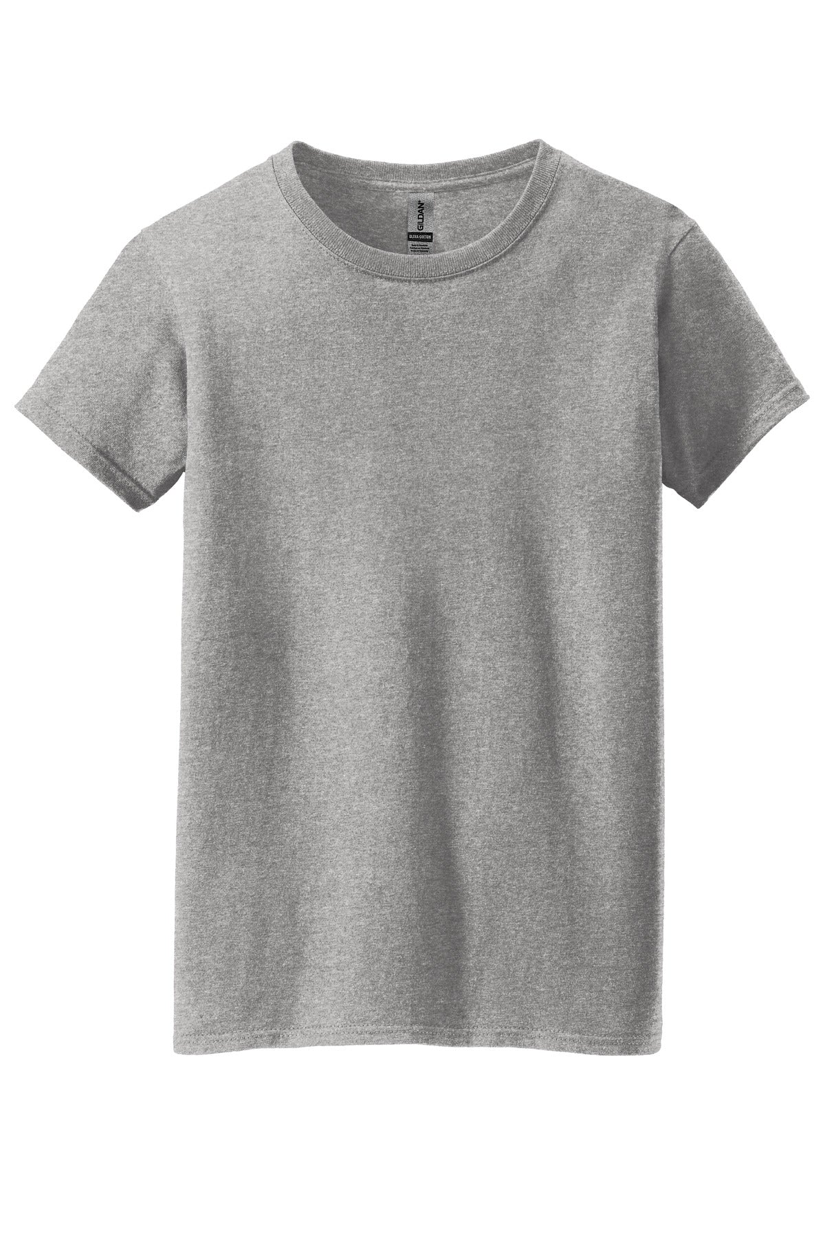 Gildan Ladies Heavy Cotton 100% Cotton T-Shirt. 5000L