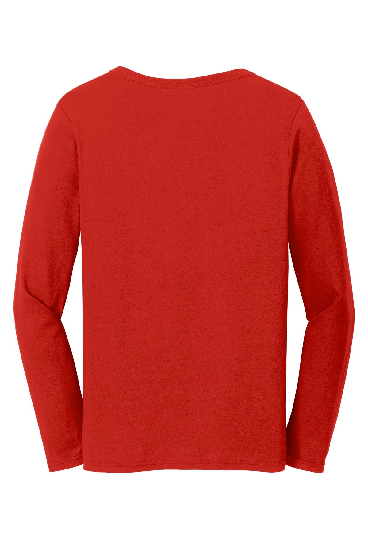 Gildan Ladies Heavy Cotton 100% Cotton Long Sleeve T-Shirt. 5400L