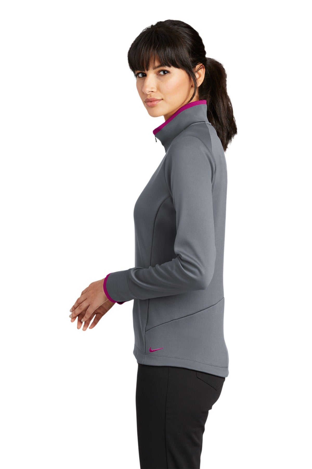 Nike Ladies Dri-FIT 1/2-Zip Cover-Up. 578674