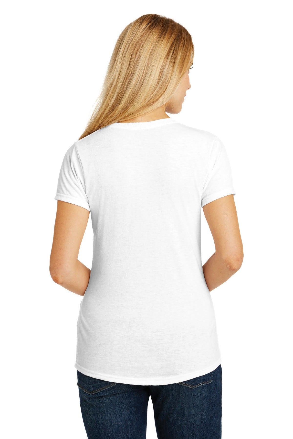 Gildan Ladies Tri-Blend Tee. 6750L