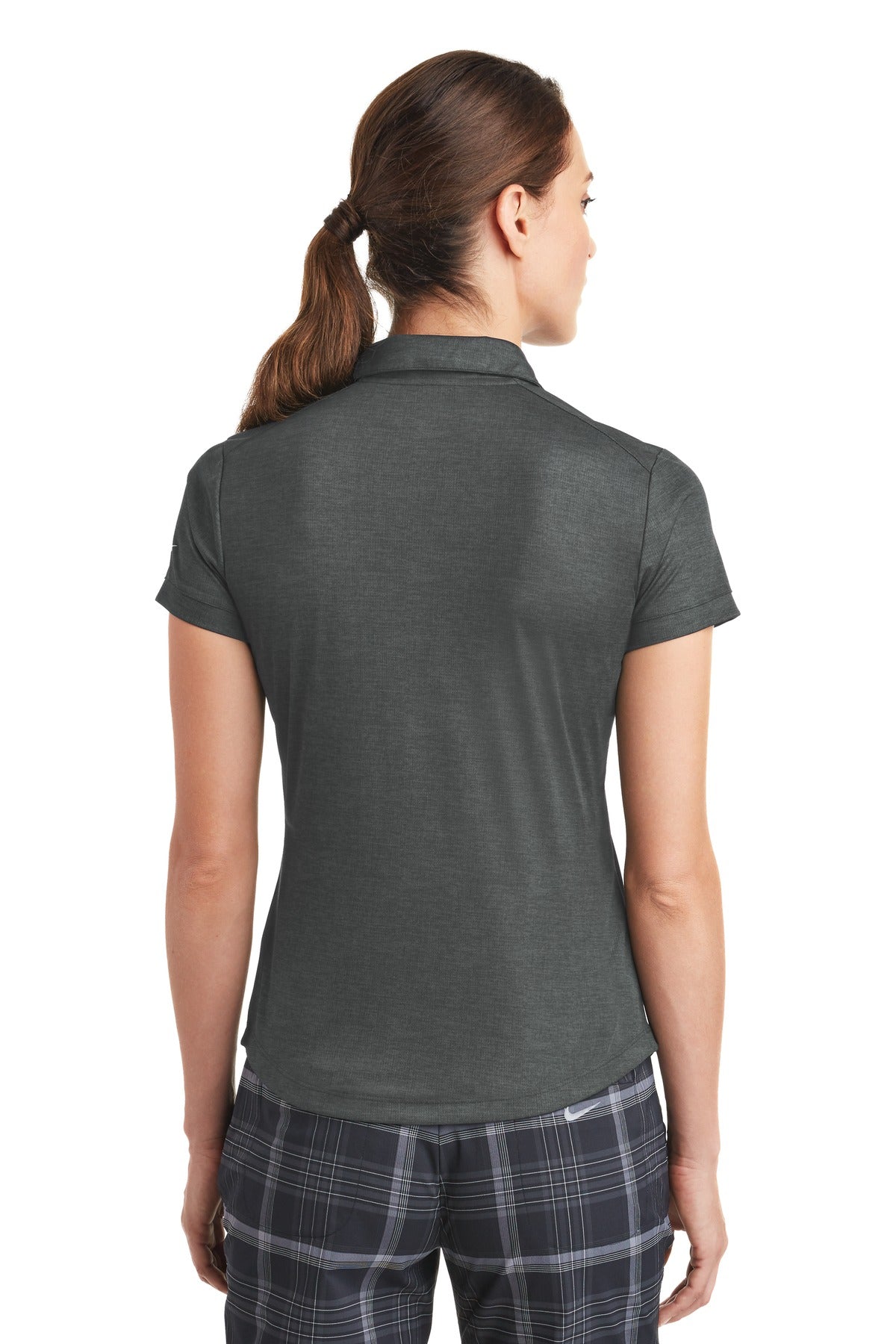 Nike Ladies Dri-FIT Crosshatch Polo. 838961