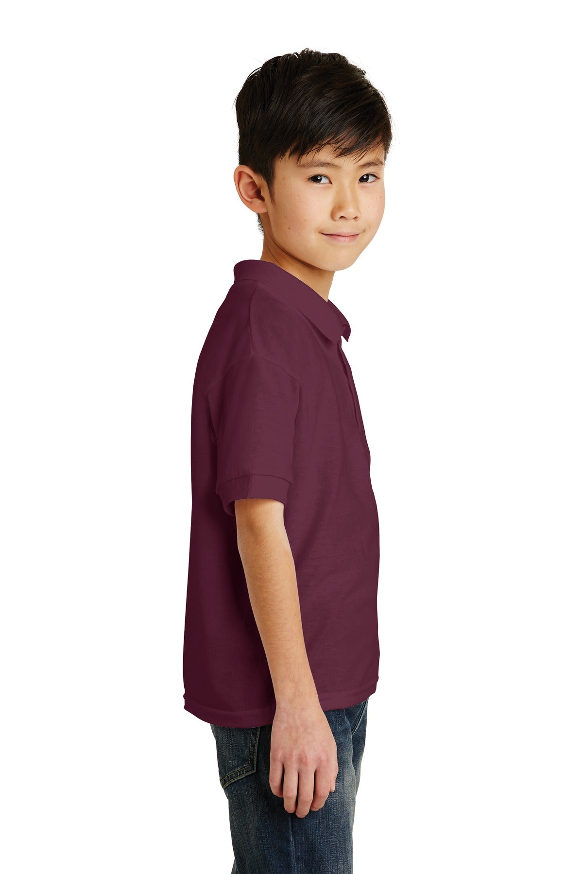 Gildan Youth DryBlend 6-Ounce Jersey Knit Sport Shirt. 8800B