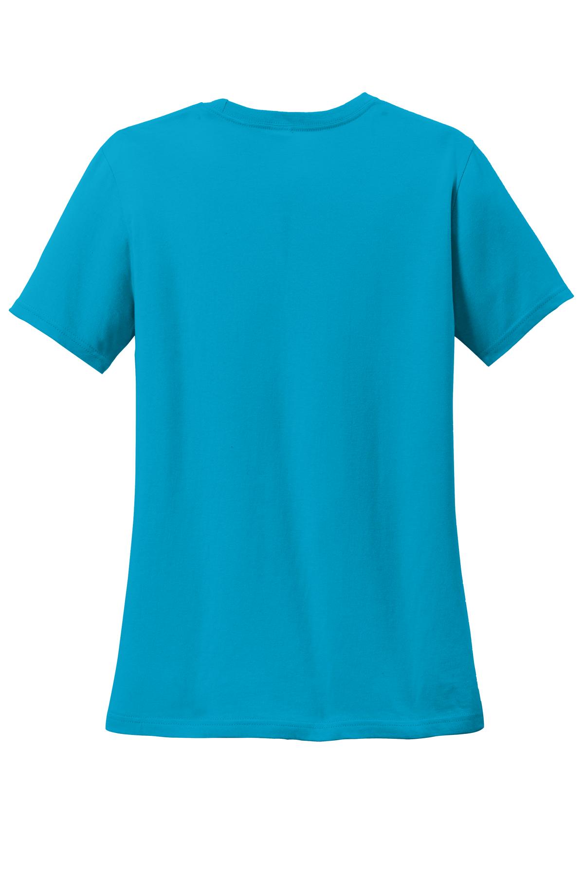 Gildan Ladies 100% Ring Spun Cotton T-Shirt. 880