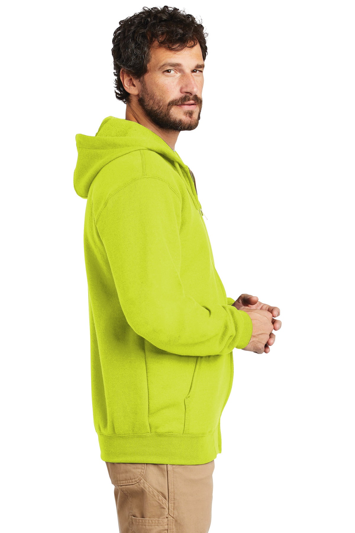 Carhartt Midweight Hooded Zip-Front Sweatshirt. CTK122
