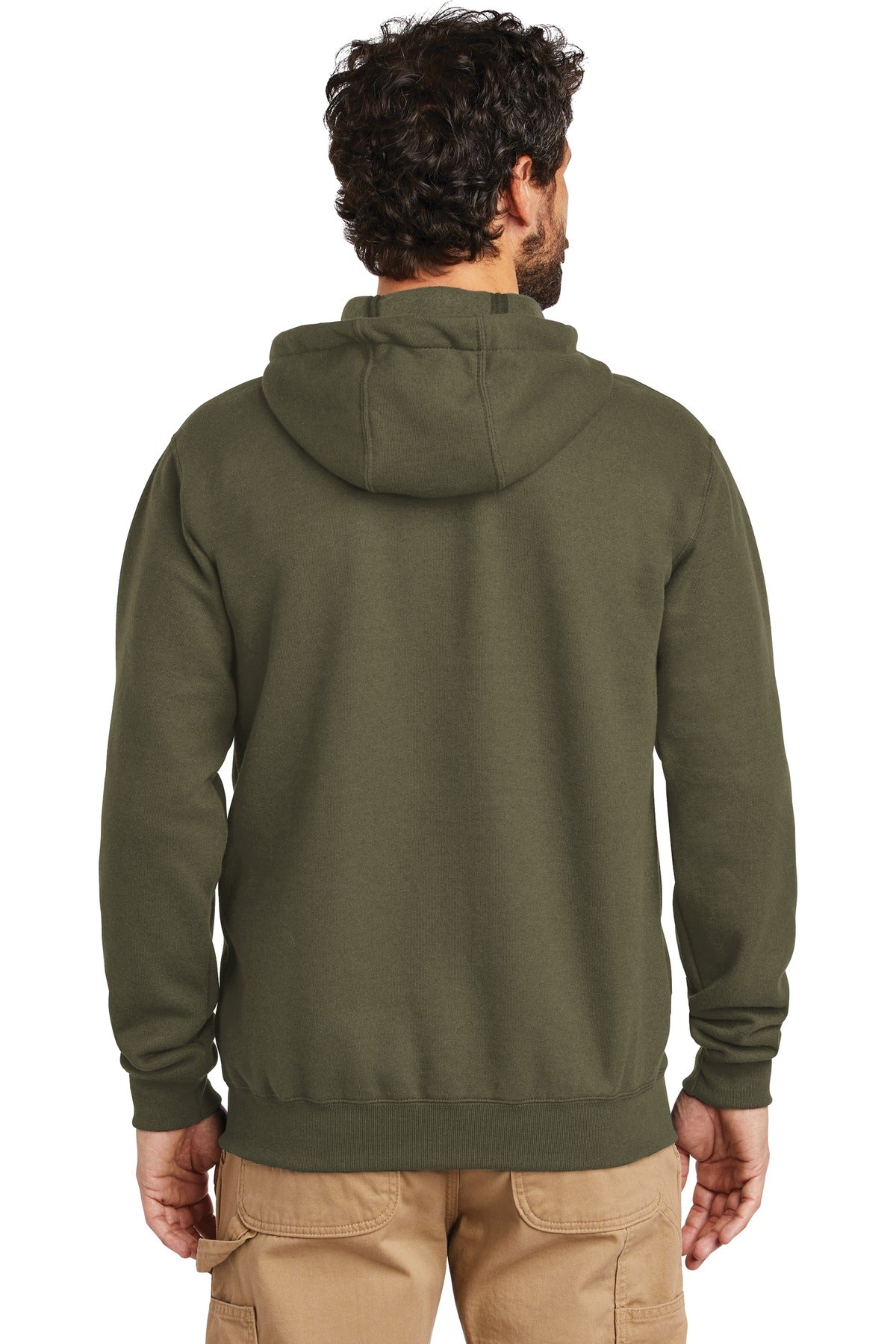 Carhartt Midweight Hooded Zip-Front Sweatshirt. CTK122