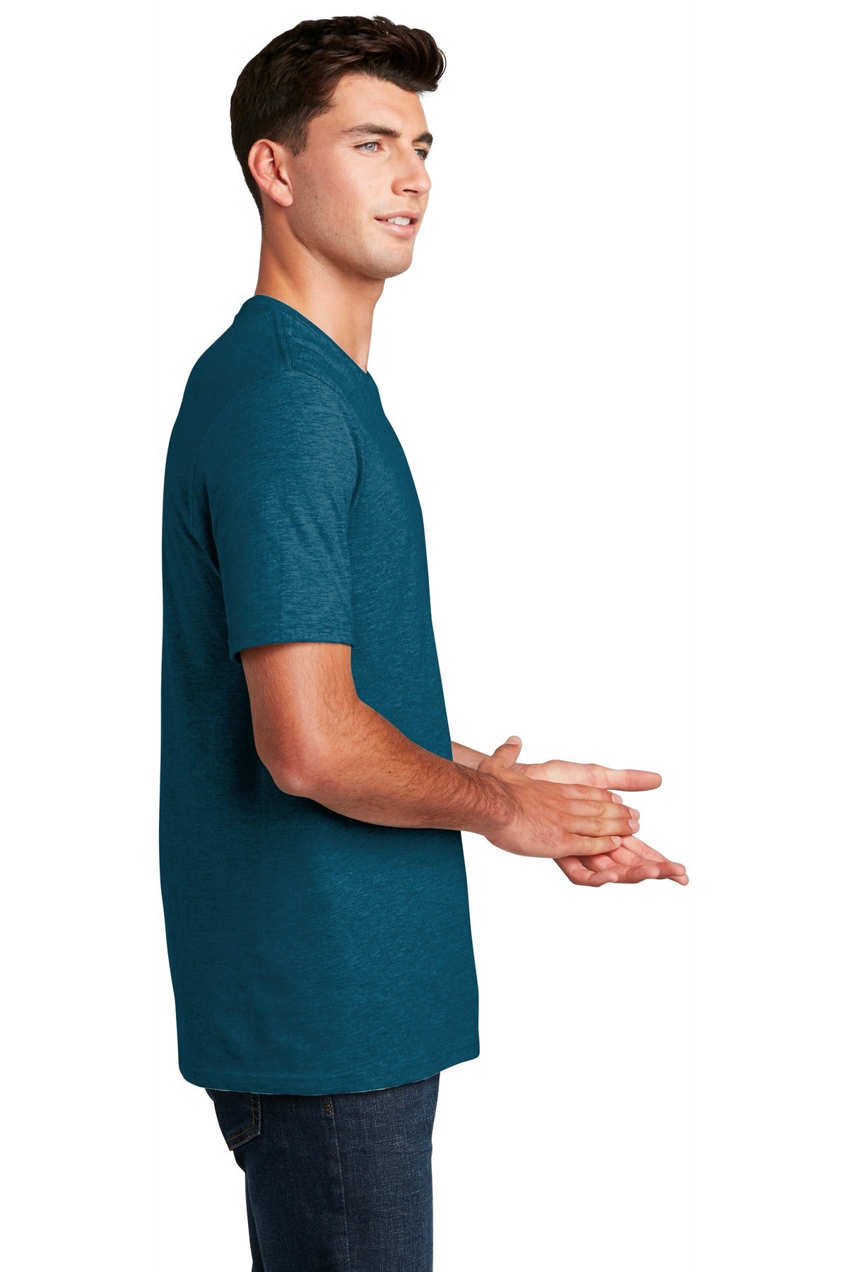 District Perfect Blend CVC Tee. DM108