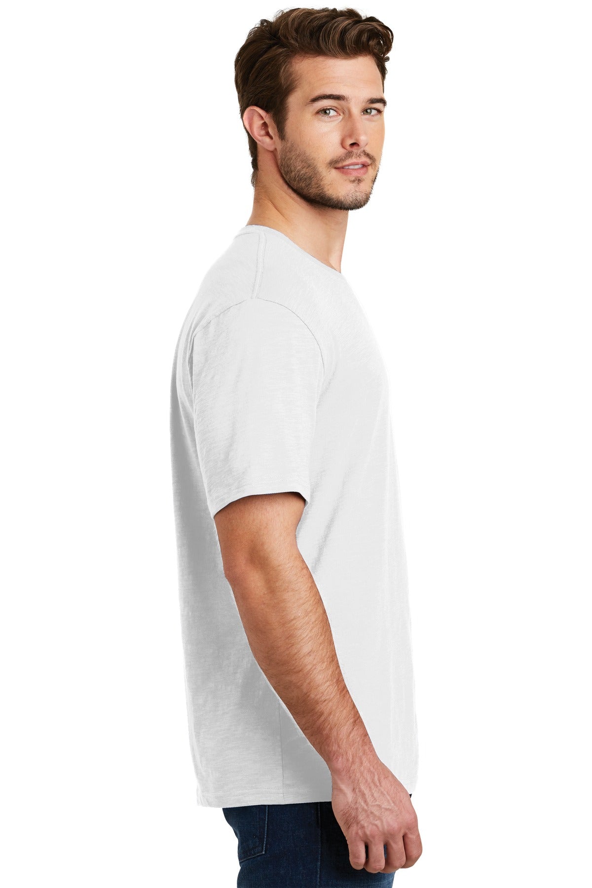 District Perfect Blend CVC Tee. DM108