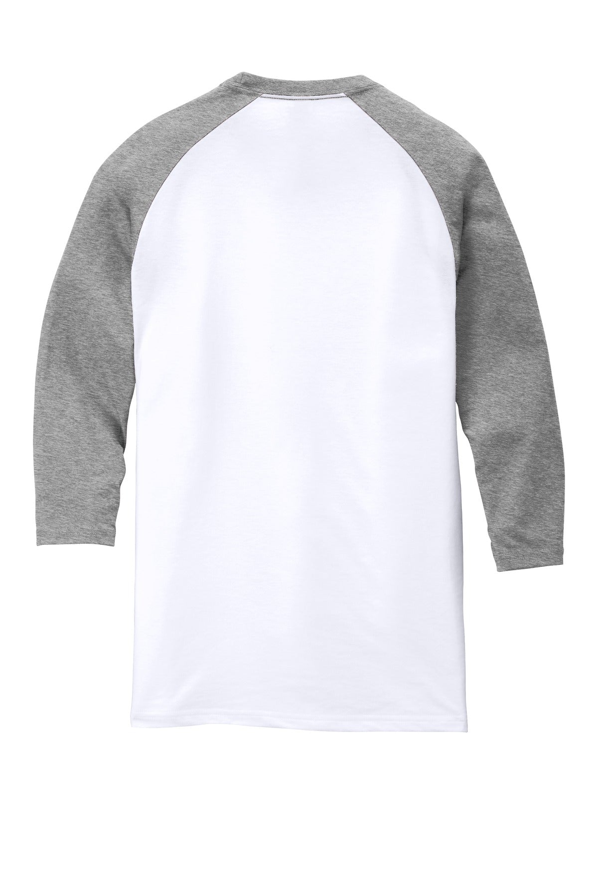 District Perfect Tri 3/4-Sleeve Raglan. DM136