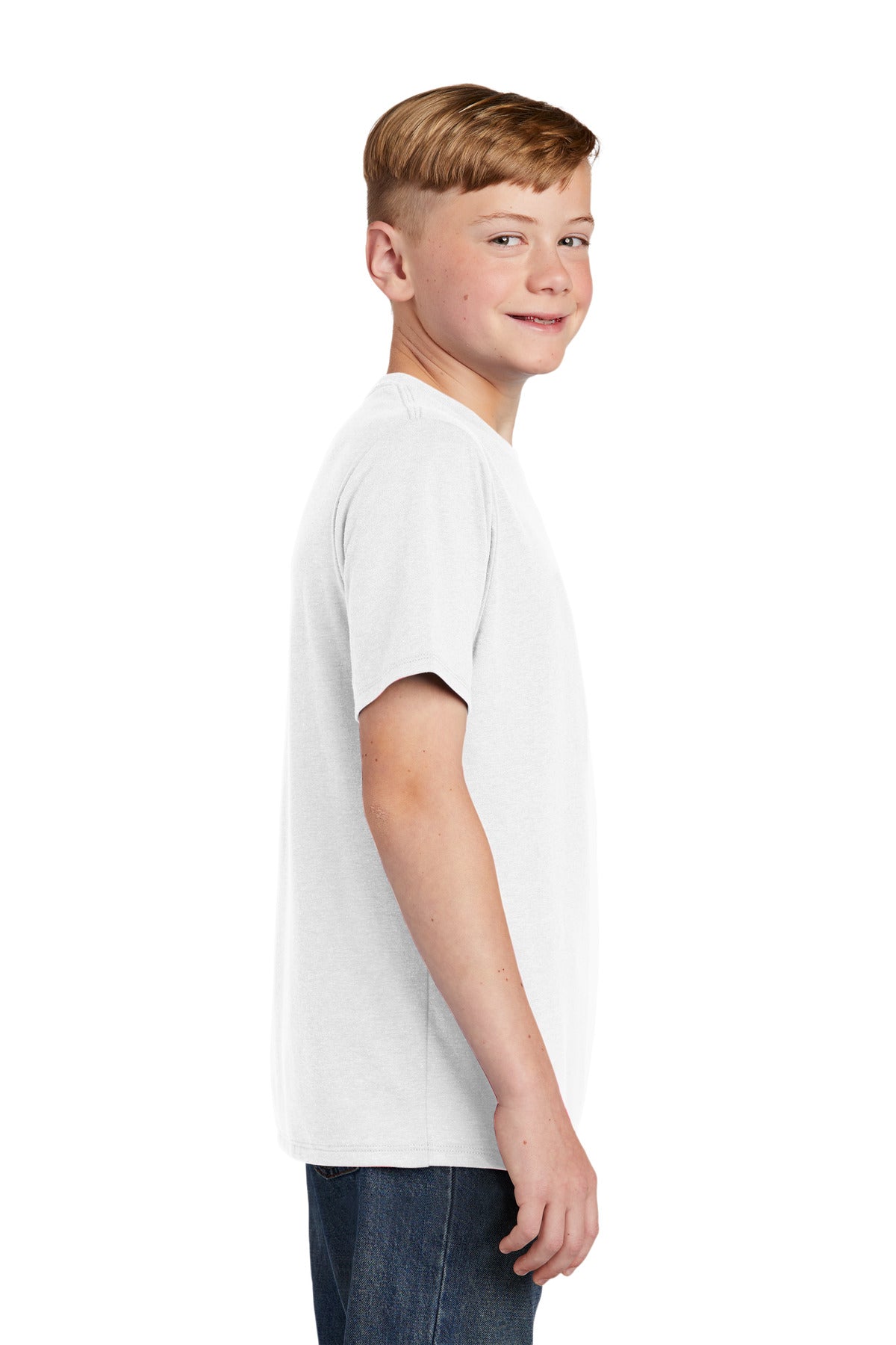 District Youth Perfect Tri Tee. DT130Y