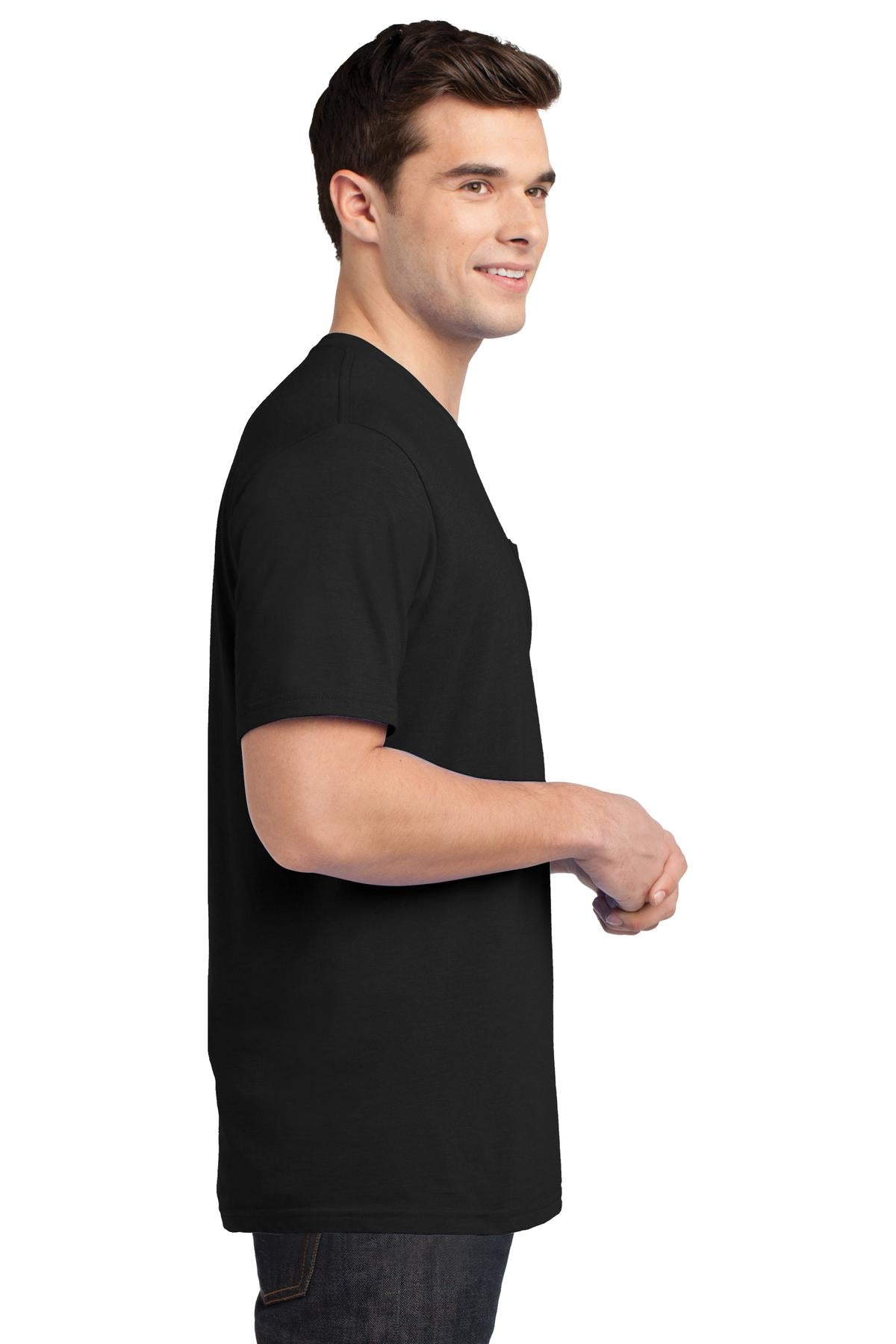 District Very Important Tee with Pocket. DT6000P