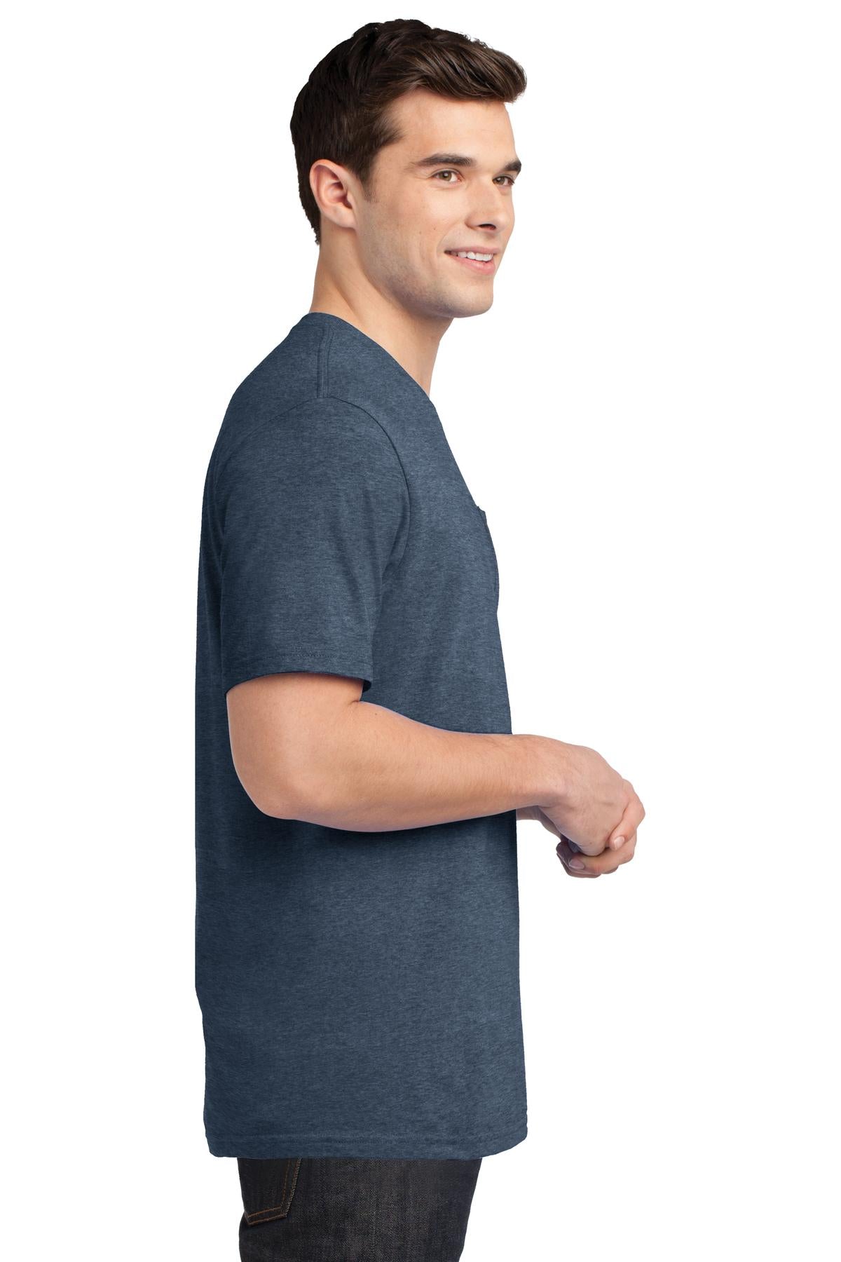 District Very Important Tee with Pocket. DT6000P