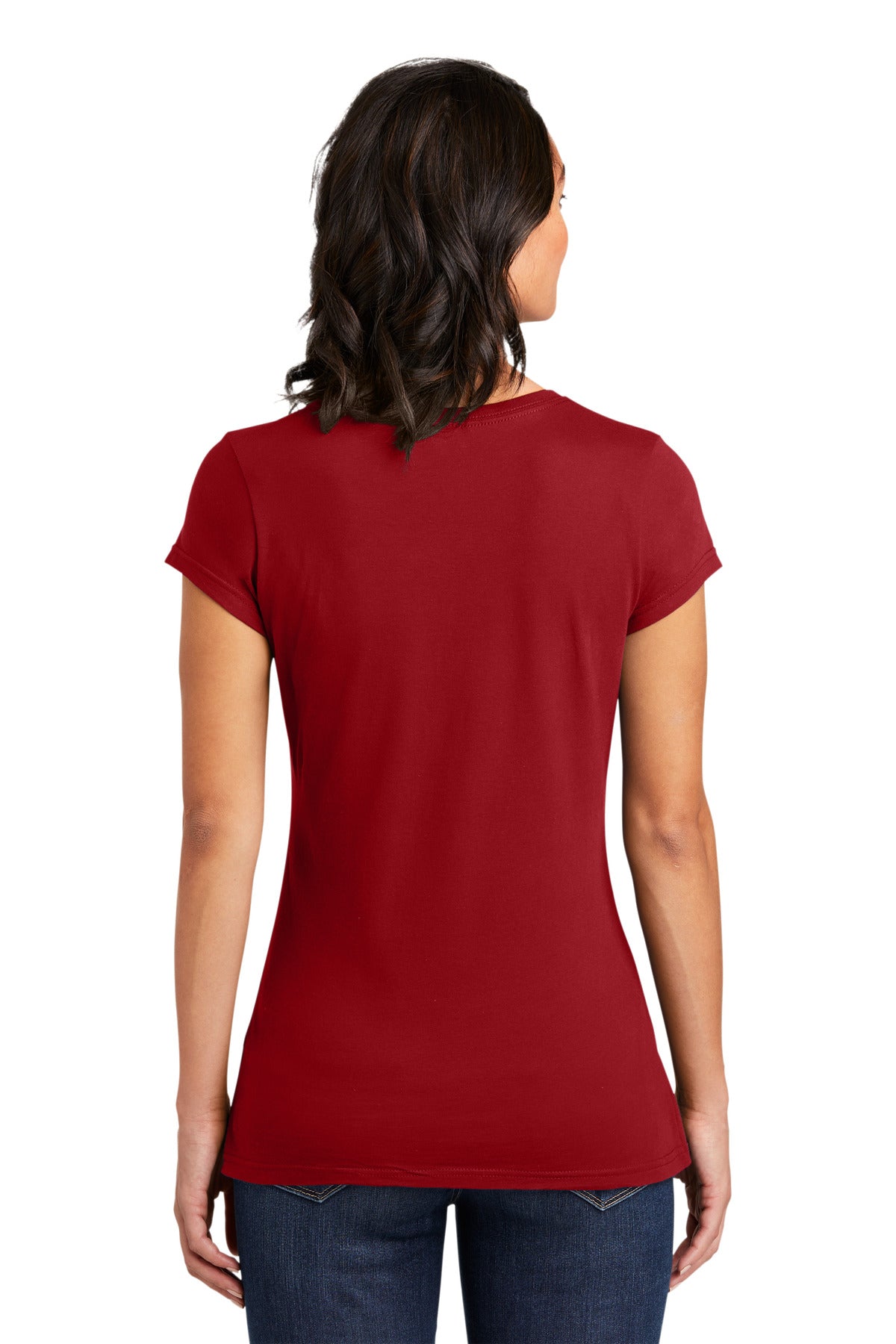 District Women's Fitted Very Important Tee . DT6001