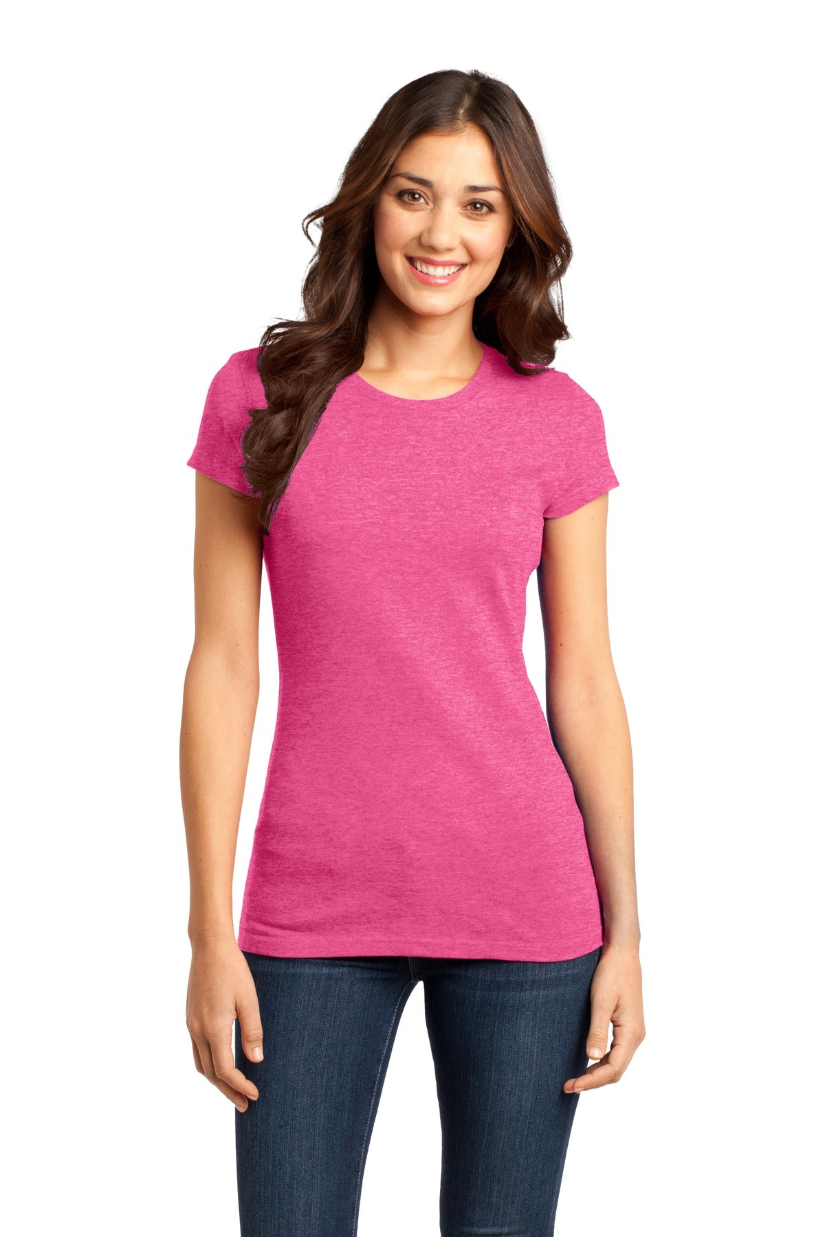 District Women's Fitted Very Important Tee . DT6001